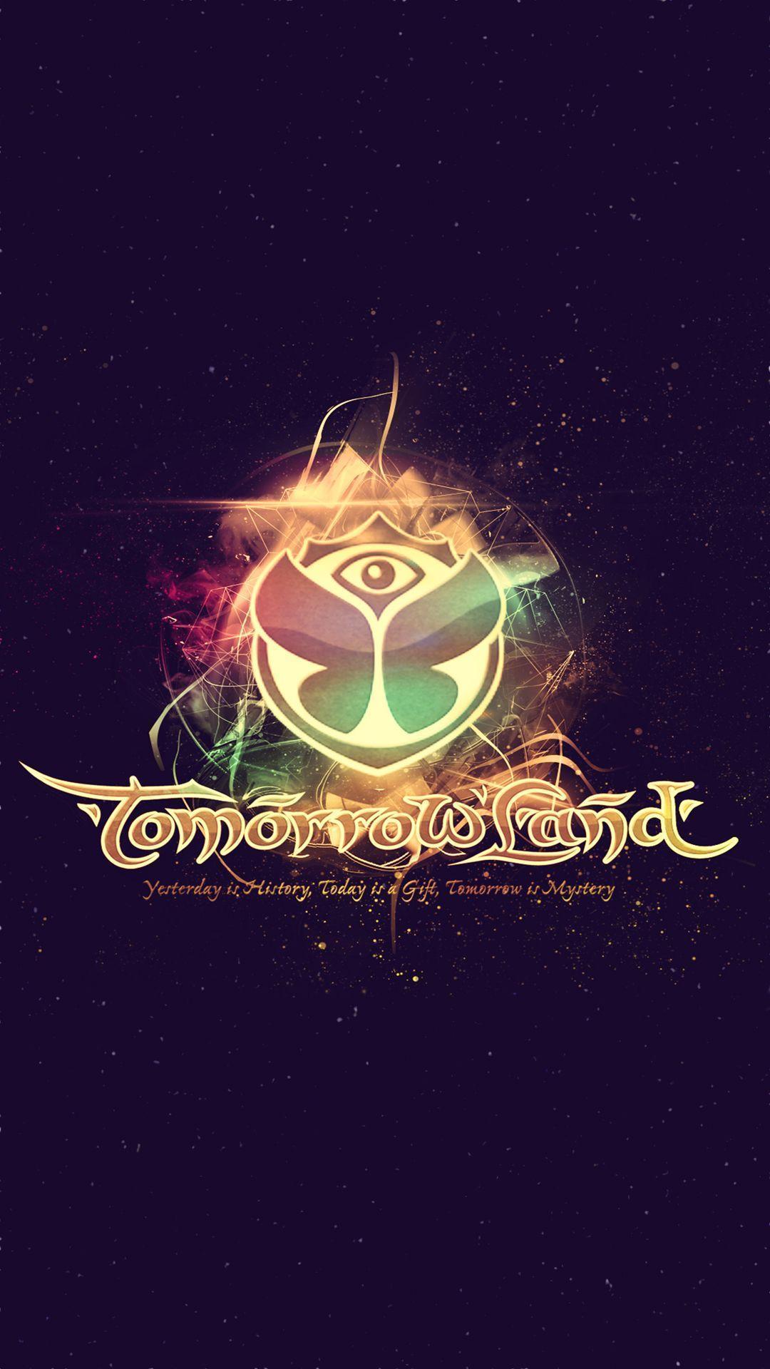 Tomorrowland 2014 Electronic Music Festival Logo Android Wallpaper