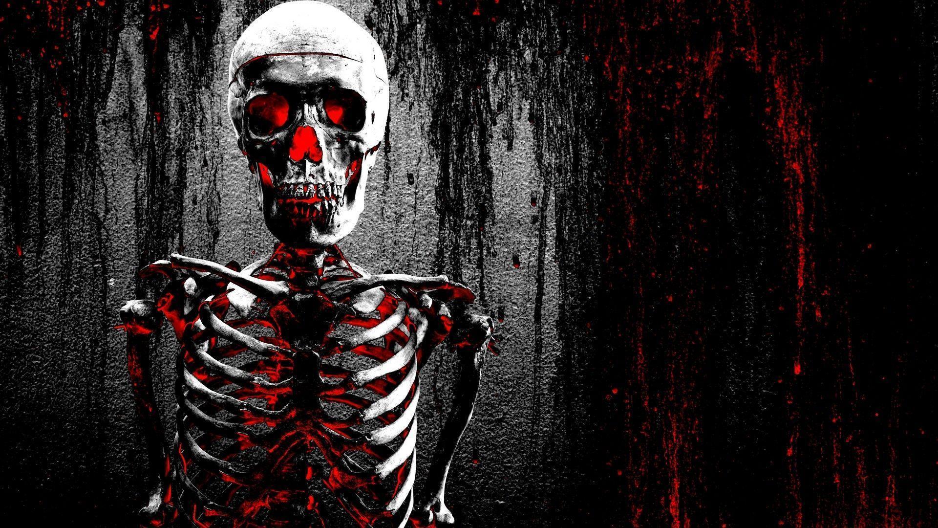 Skeleton Wallpaper HD Background, Image, Pics, Photo Free