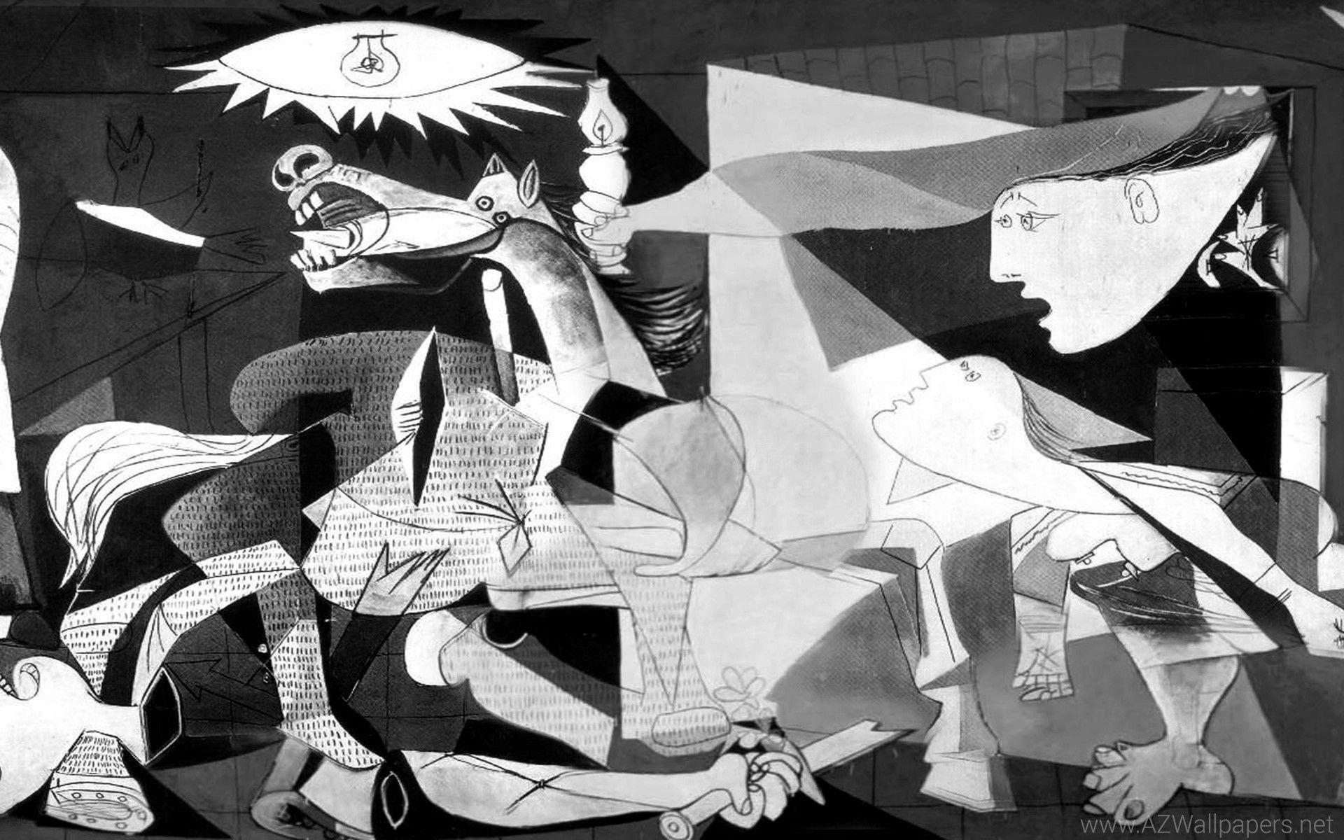 Pablo Picasso Guernica Desktop Background