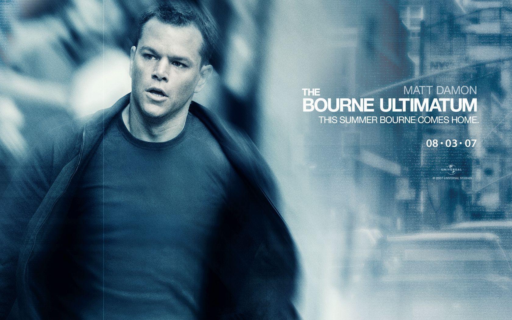 Matt Damon Damon in The Bourne Ultimatum Wallpaper 2 800x600