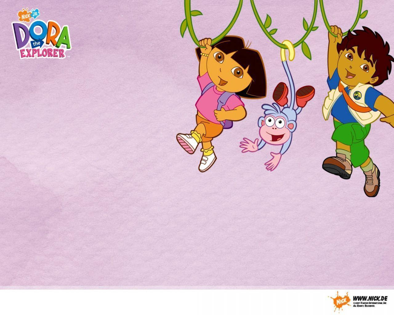 Dora and Diego Wallpaper