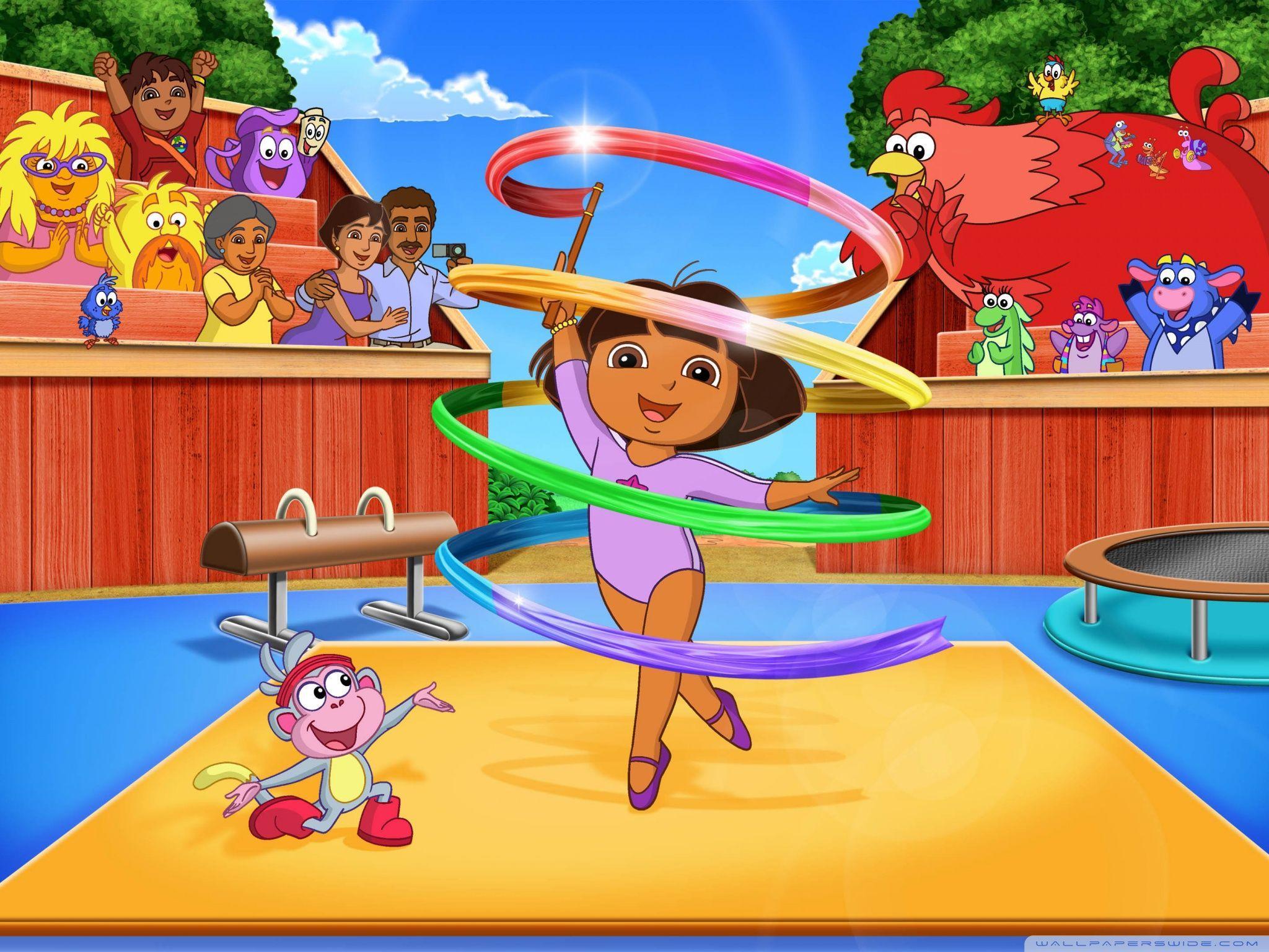 Dora the Explorer Doras Fantastic Gymnastics Adventure HD desktop