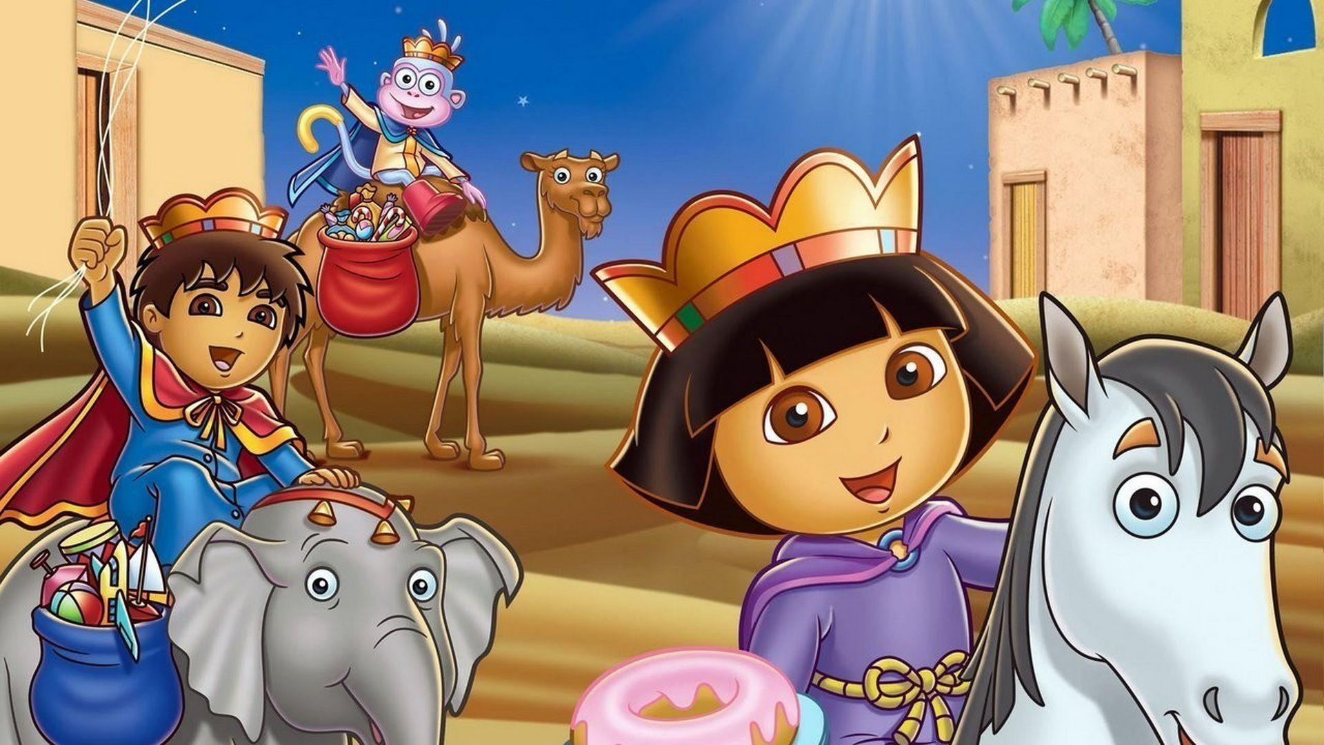 Dora Background Download