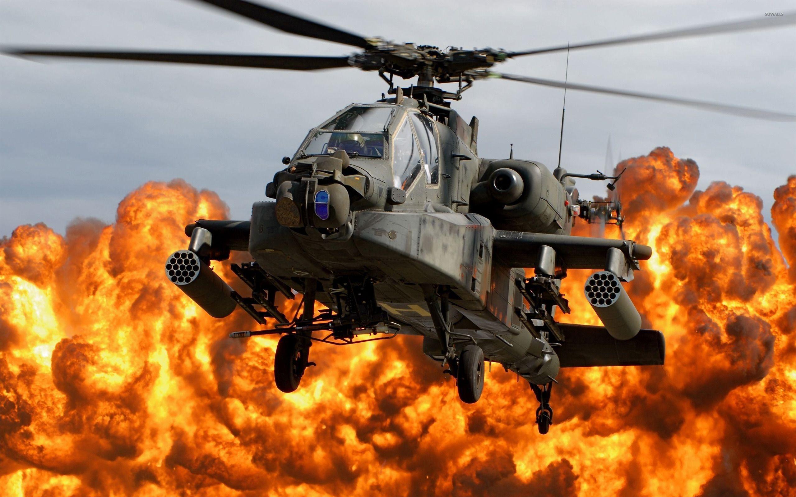 Boeing AH 64 Apache [3] Wallpaper Wallpaper
