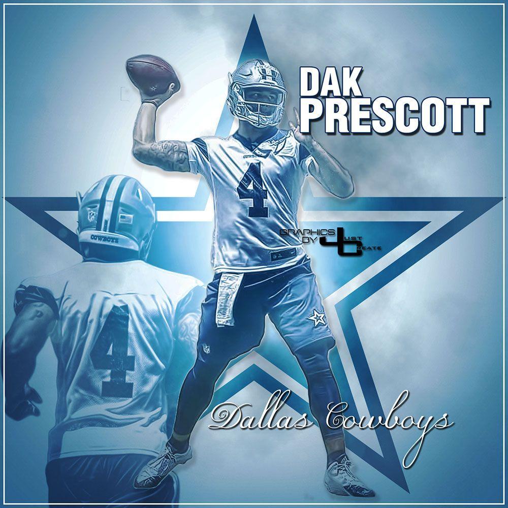 NFL Dallas Cowboys QB Dak Prescott. America's Team Dallas