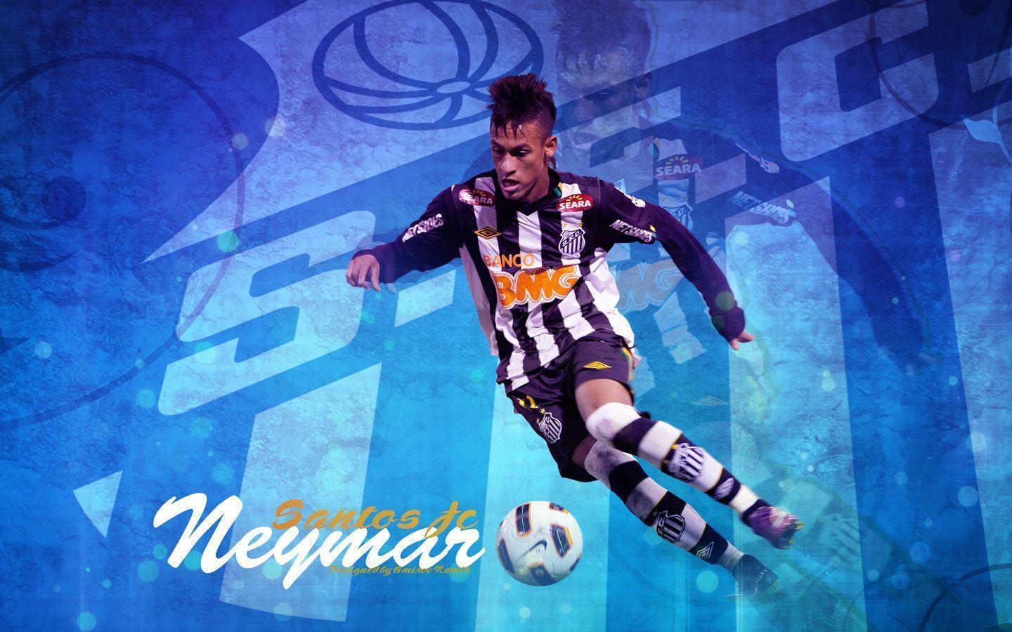 Neymar Santos Desktop Wallpaper. Neymar Jr Themes