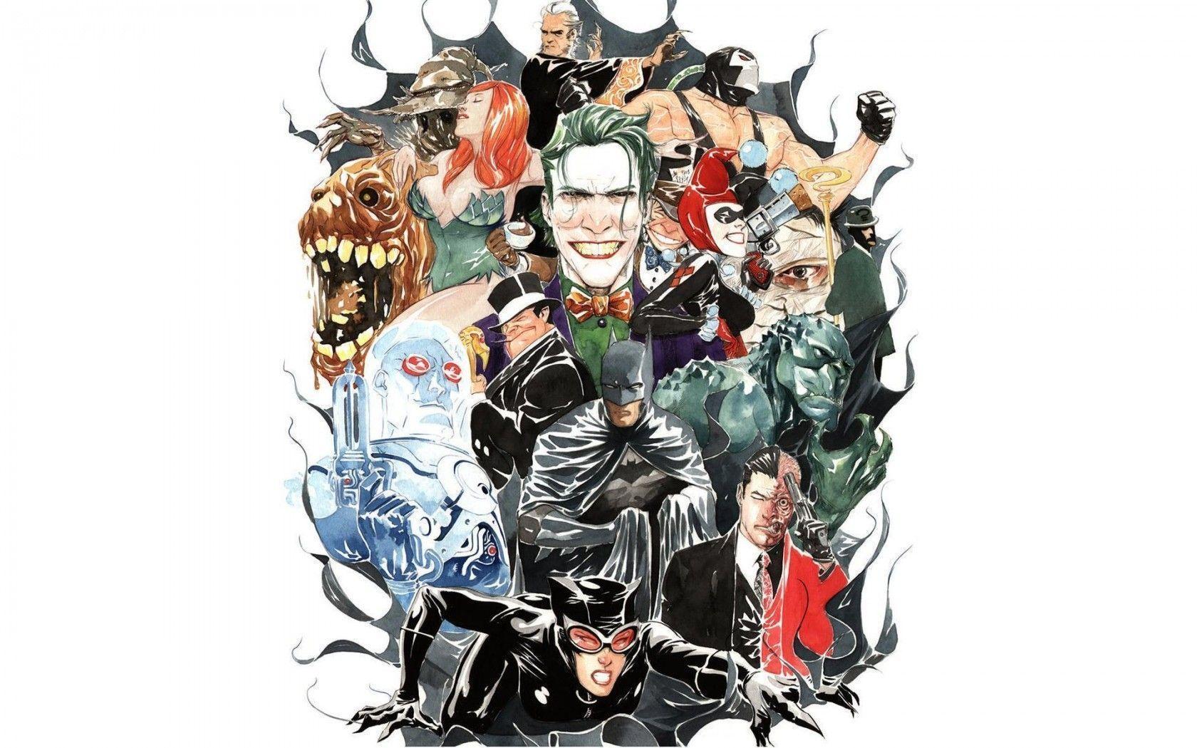 Batman Villains HD desktop wallpaper, Widescreen, High