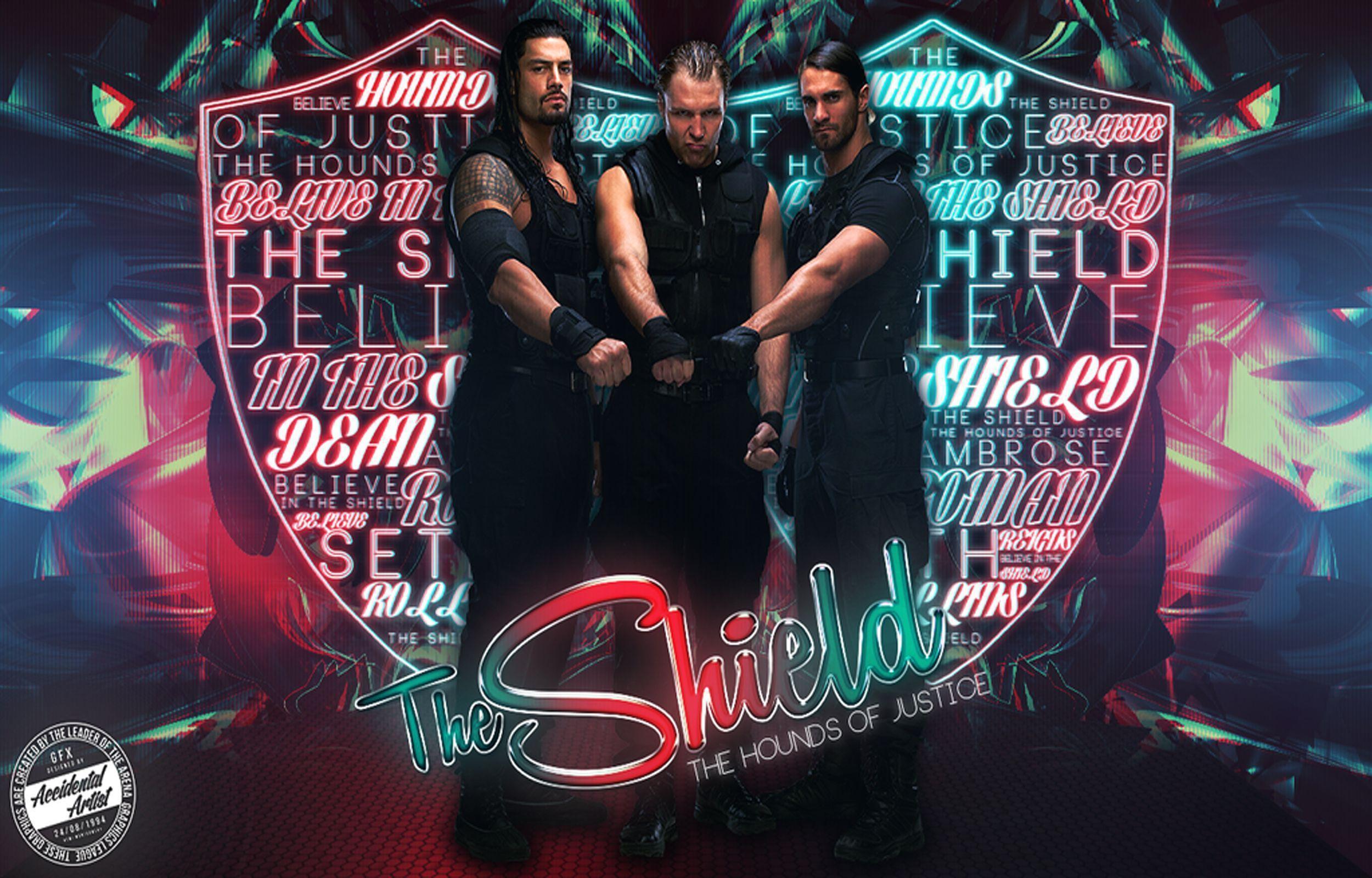 The Shield Wwe HD With Resolutions Pixel 2500x1600 #the