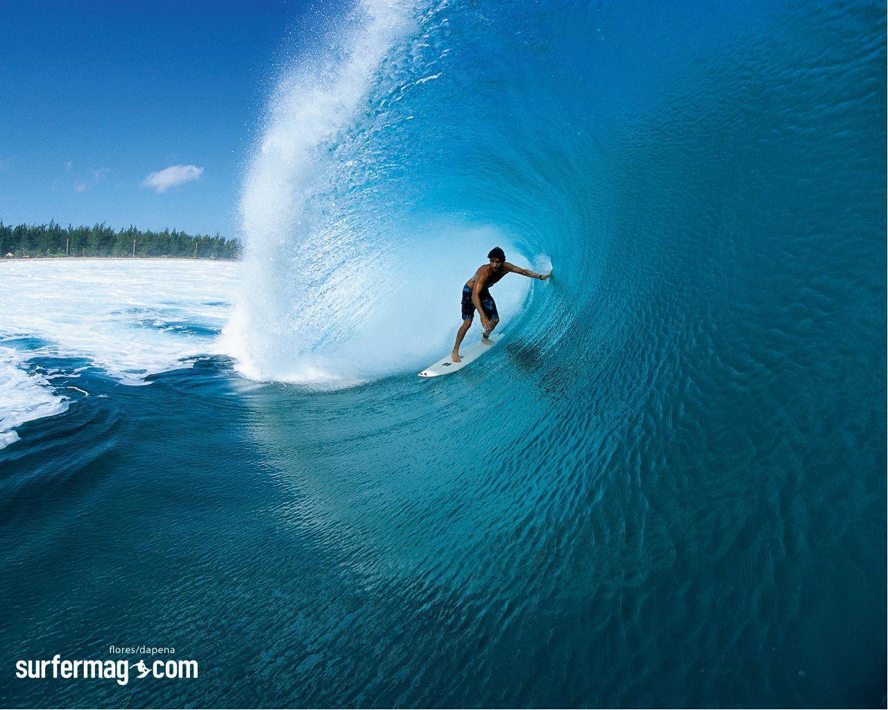 Wallpaper Teahupoo Surfer Magazine Surfing 1024x768