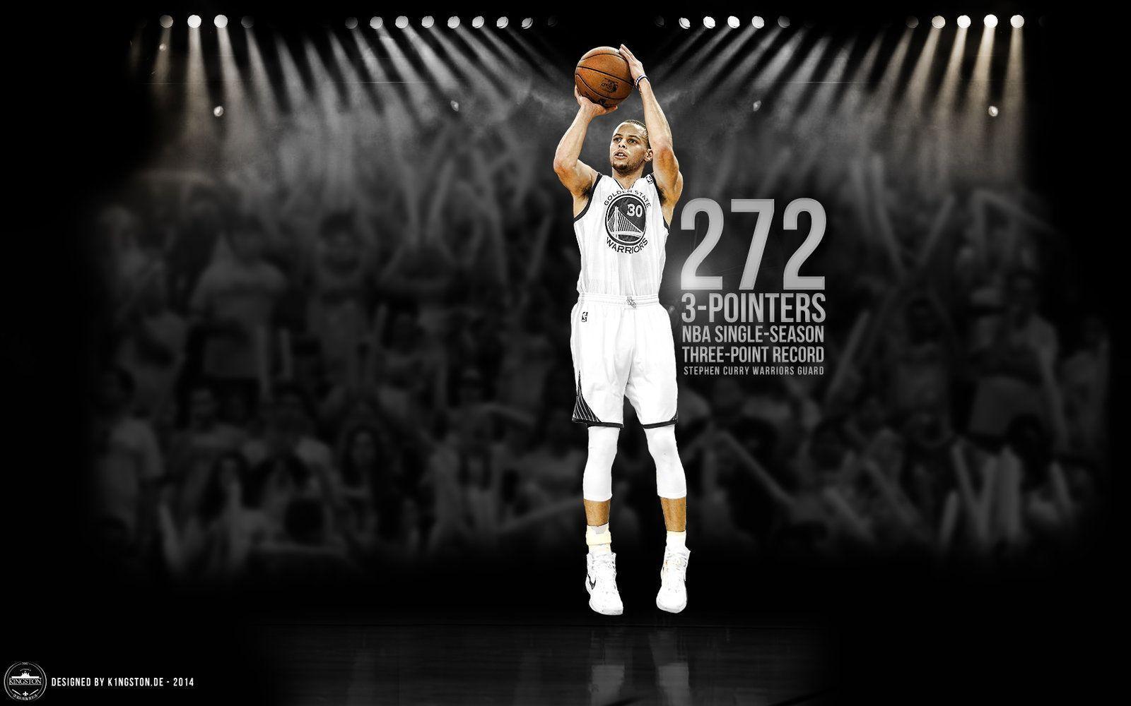 Stephen curry 3 points nba record. stephen curry wallpaper