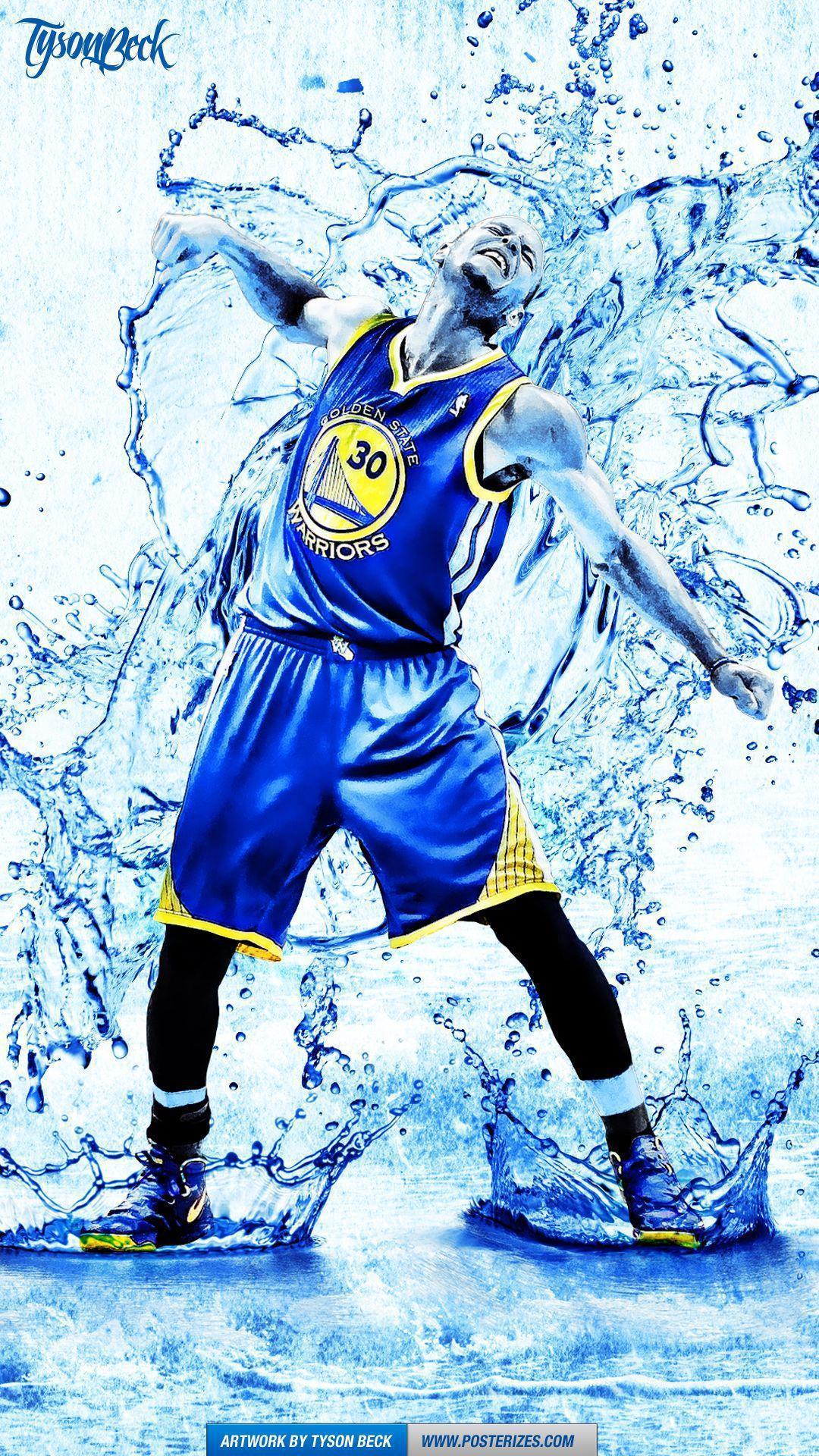 Stephen Curry \'Splash\' Wallpaper. Posterizes. NBA Wallpaper