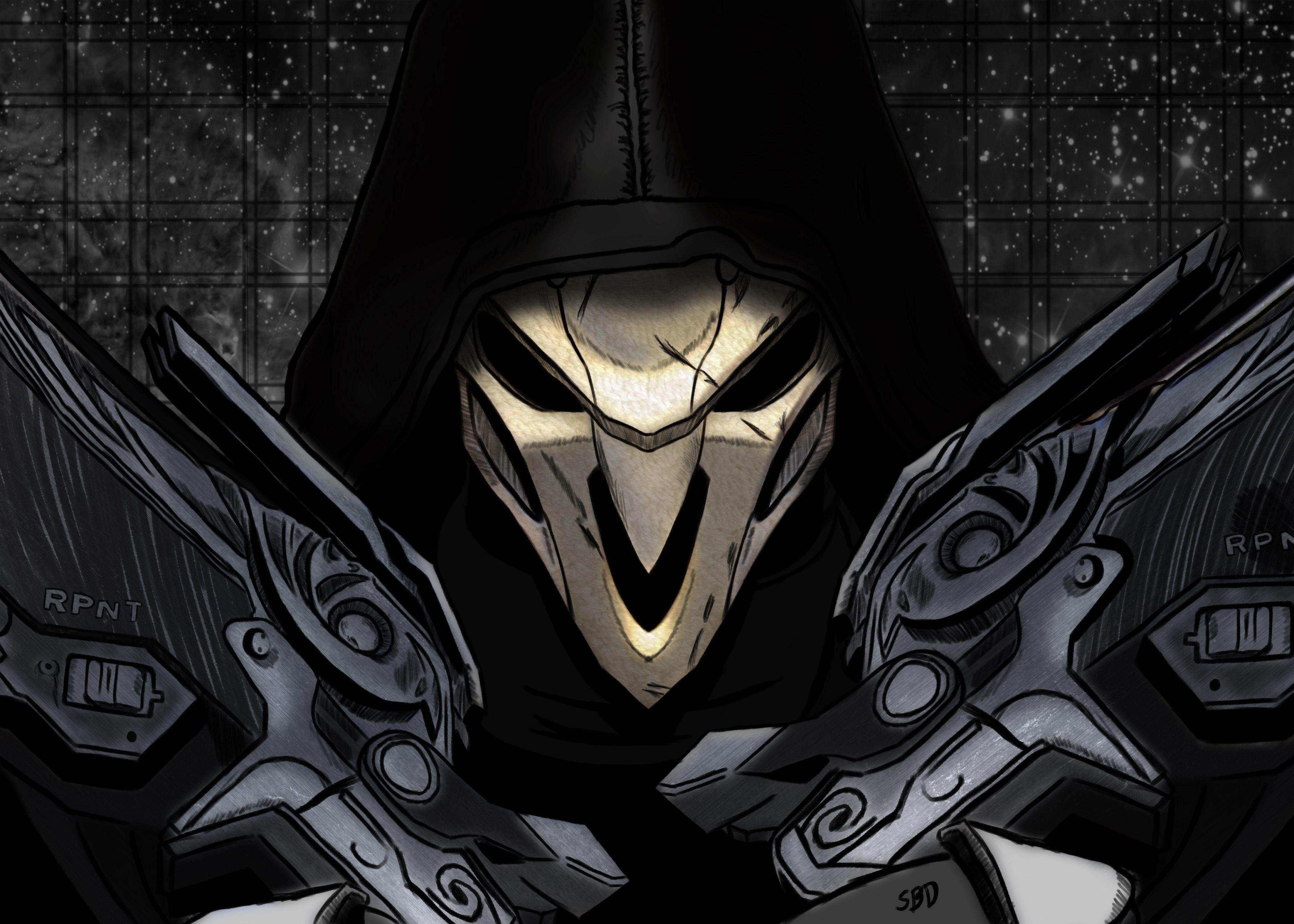 Video Game Overwatch Reaper Wallpaper. Overwatch