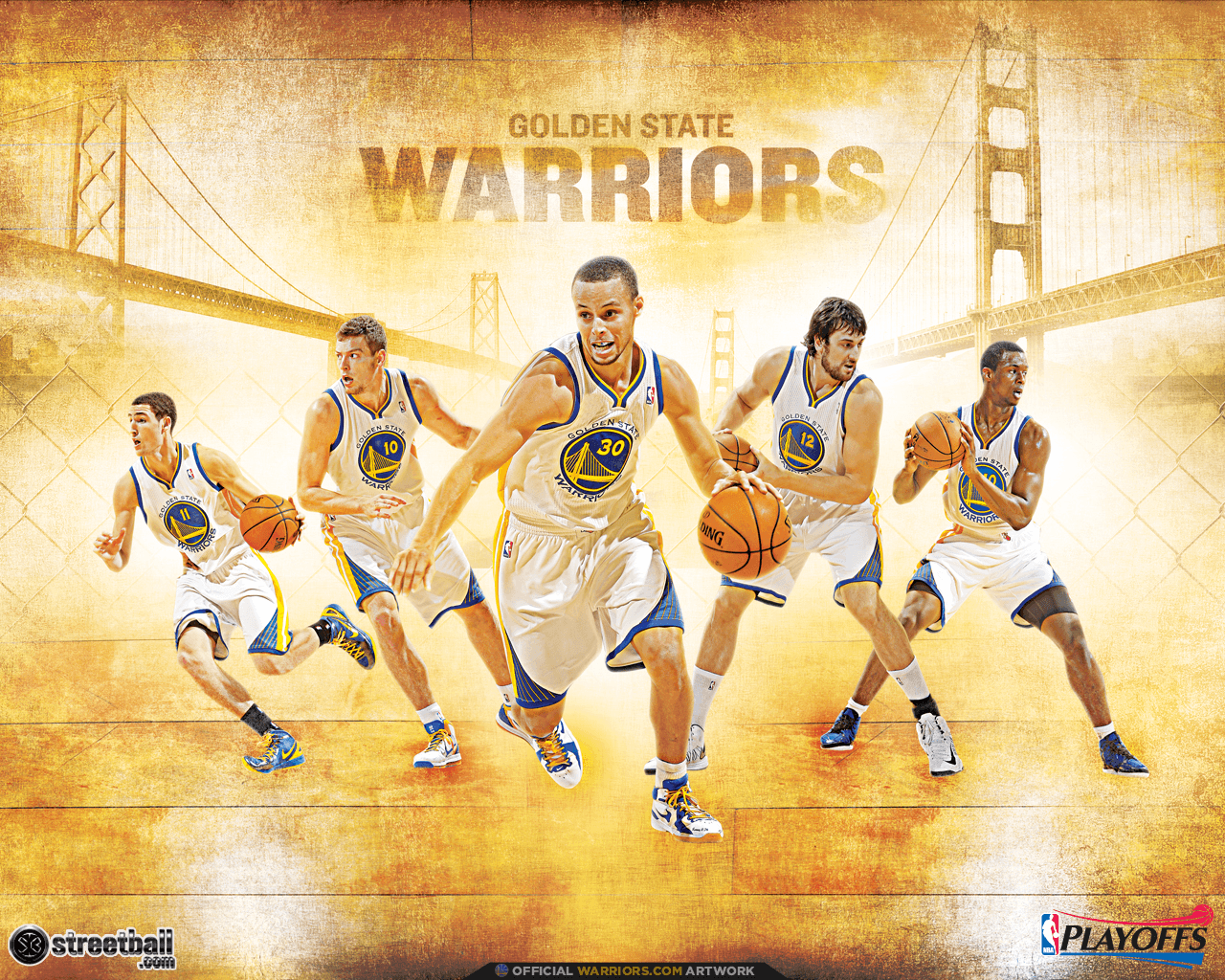 NBA Playoffs Golden State Warriors Wallpaper