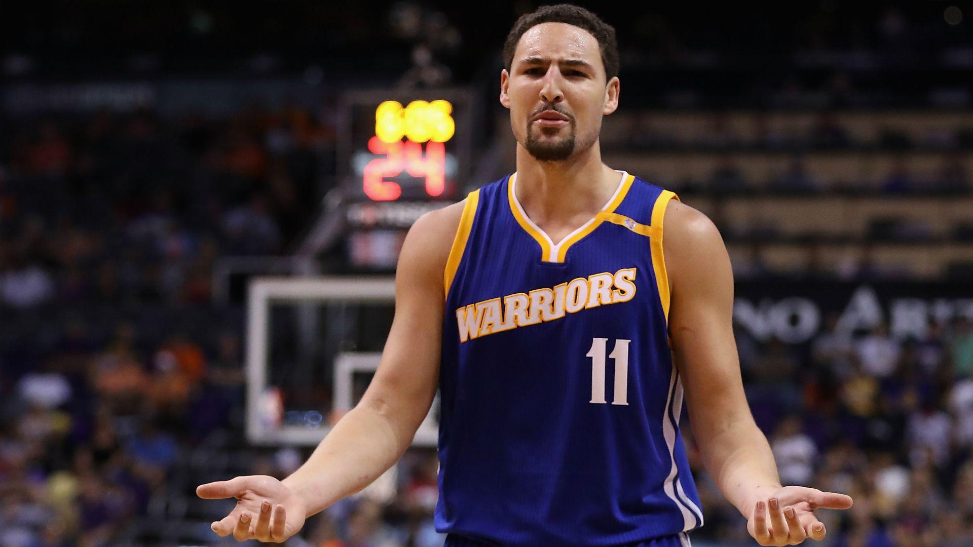 Klay Thompson continues to lead the league in catching feelings