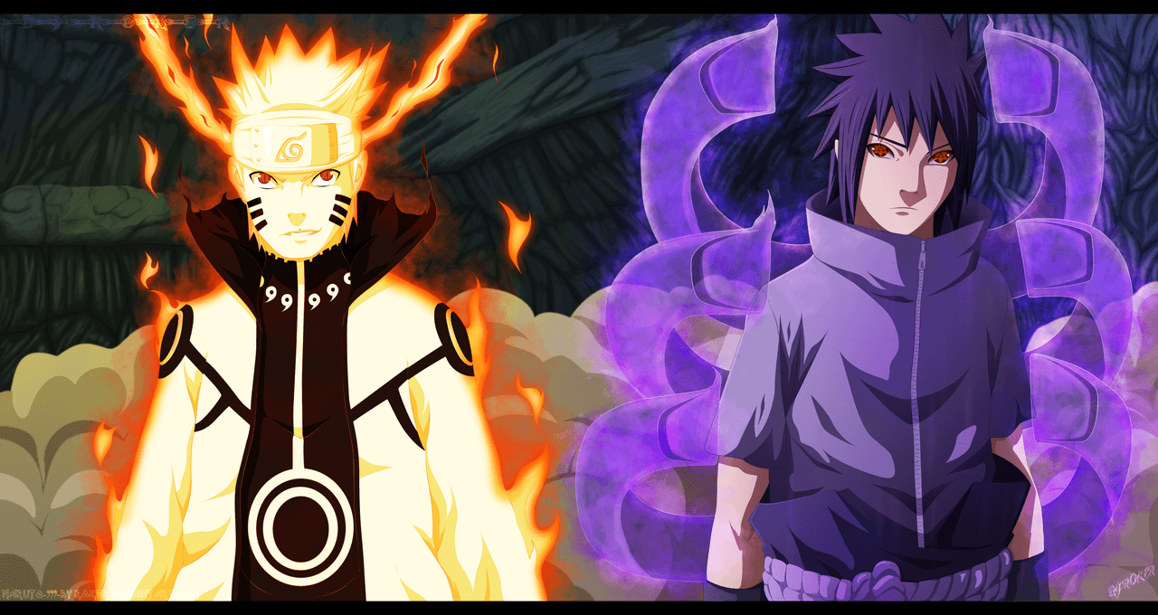 Naruto and Sasuke vs Hashirama