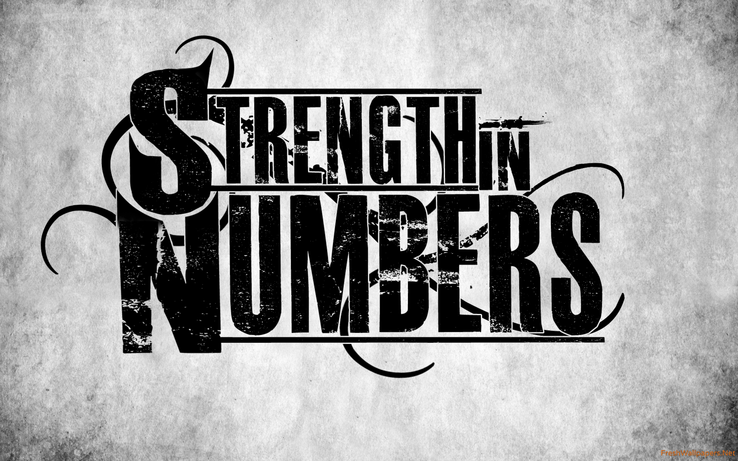 Strength in Numbers wallpaper