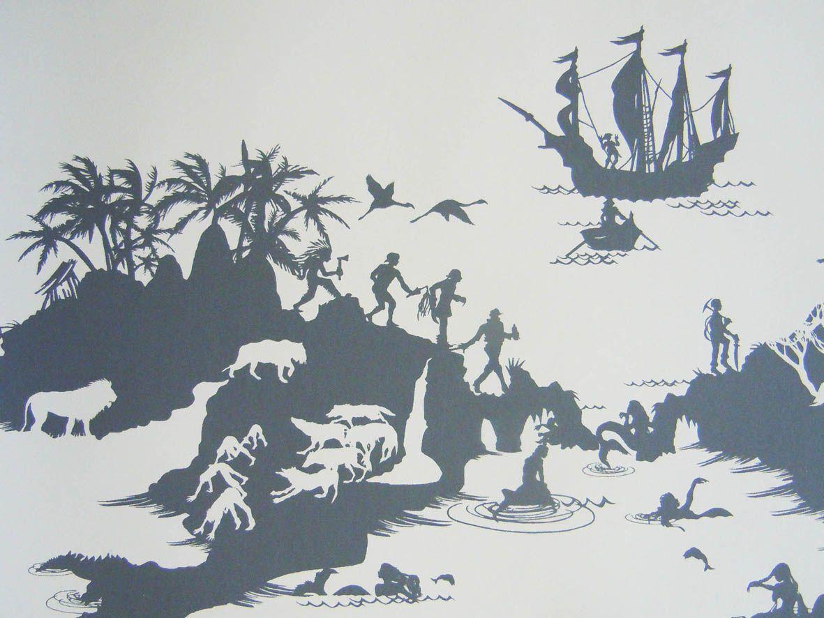 Peter Pan wallpaper by Emma Molon via frolic!. George