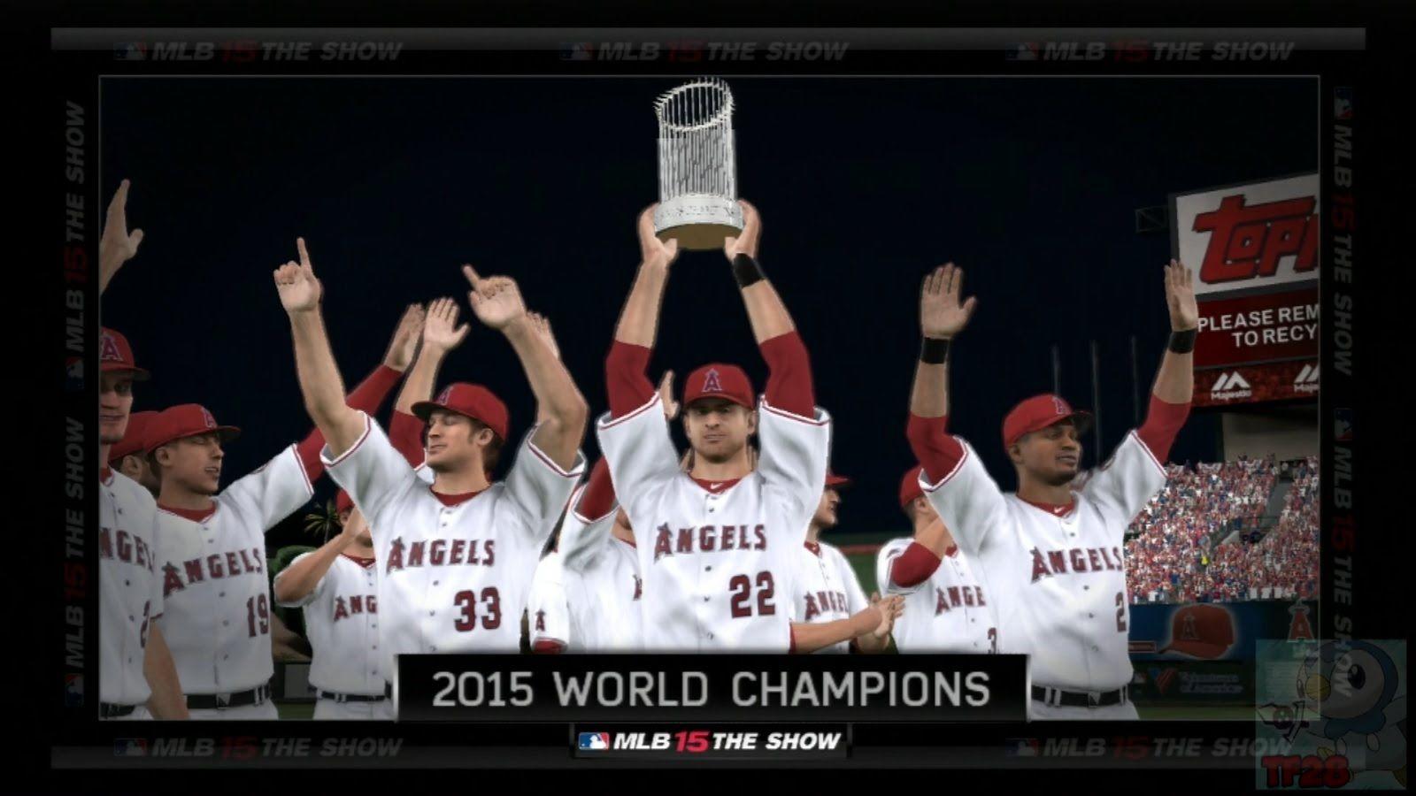 MLB 15 The Show Angeles Angels of Anaheim World Series