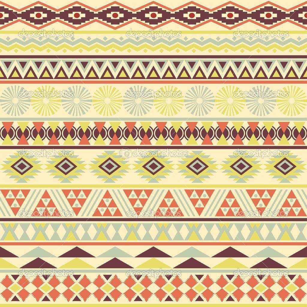 Tribal Pattern Wallpaper