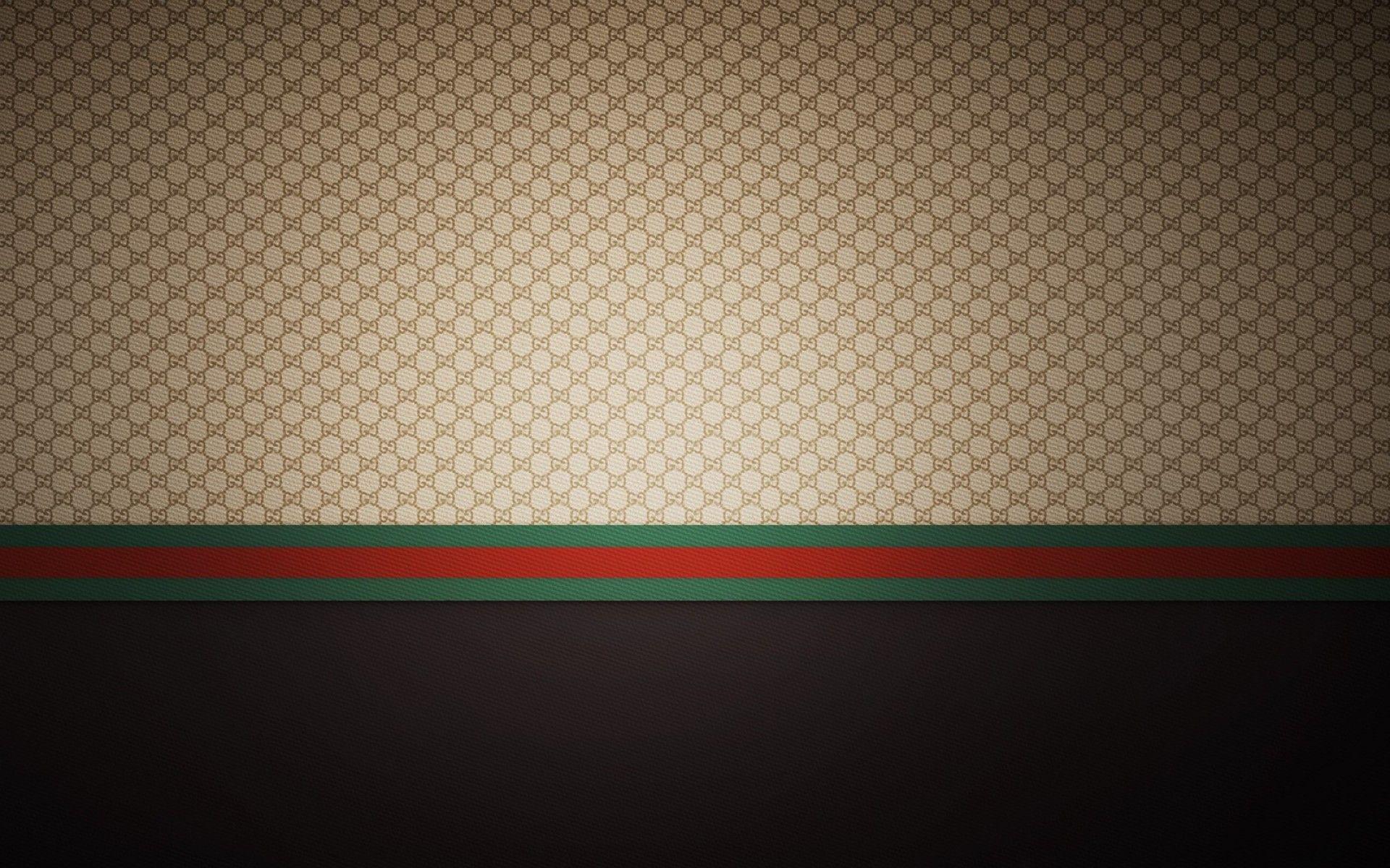 Gucci designer label patterns wall wallpaper HD. Design