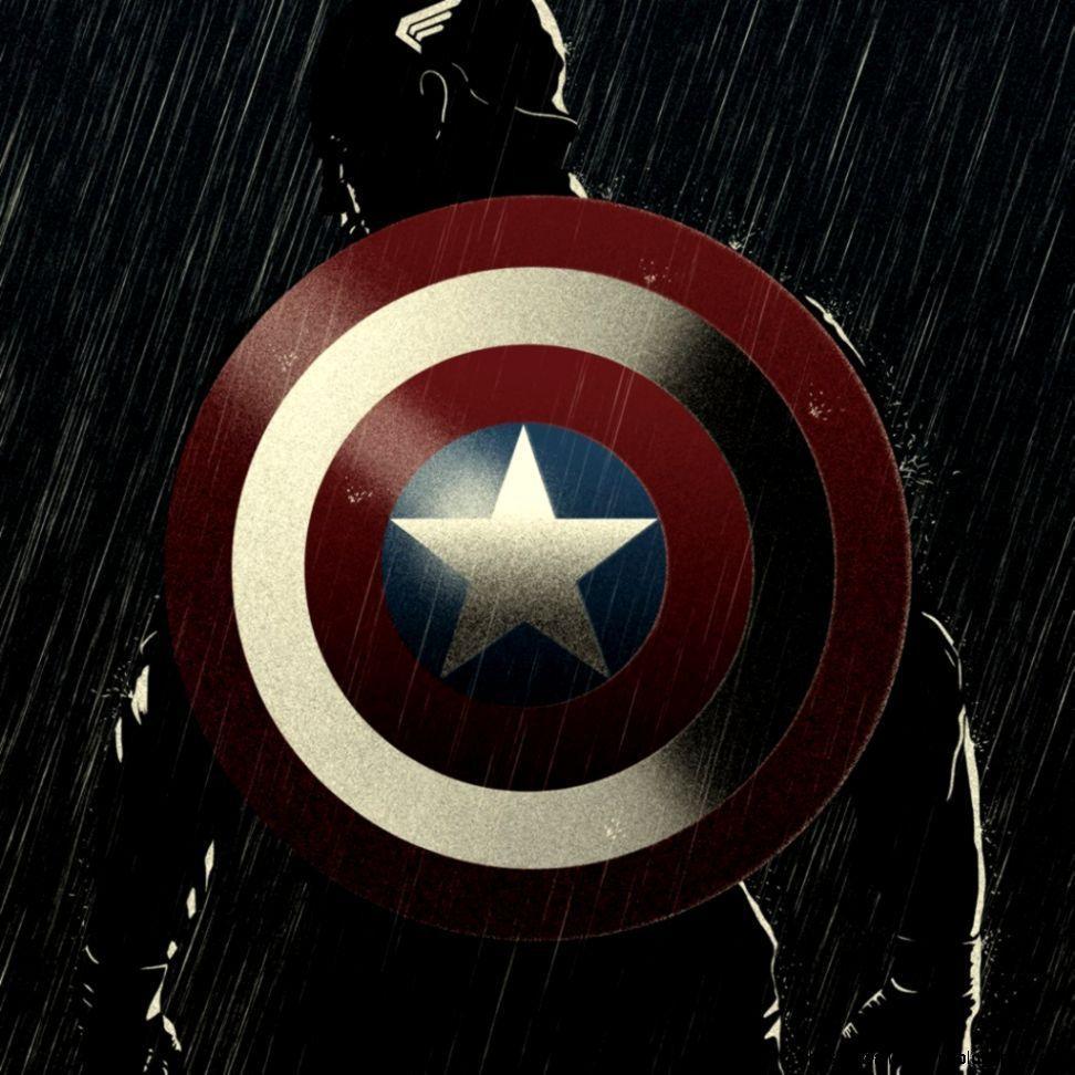 Captain America Shield iPhone Wallpaper