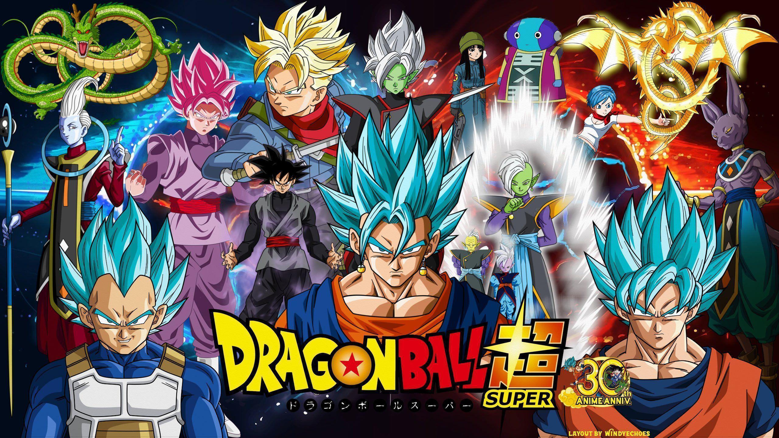 Dragon Ball Super Wallpaper Black Goku and Trunks