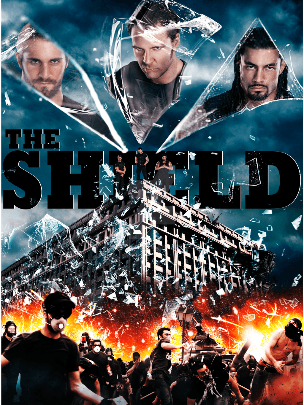 WWE Believe in The Shield Wallpaper