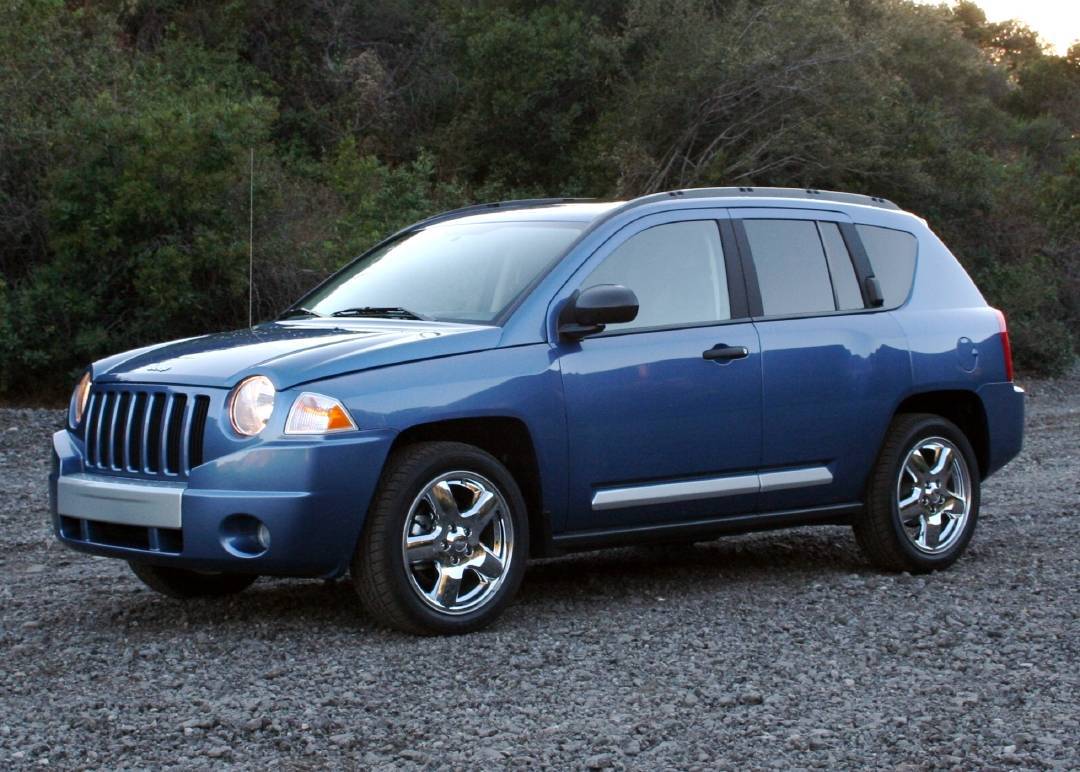Blue Jeep Compass wallpaper and image, picture, photo