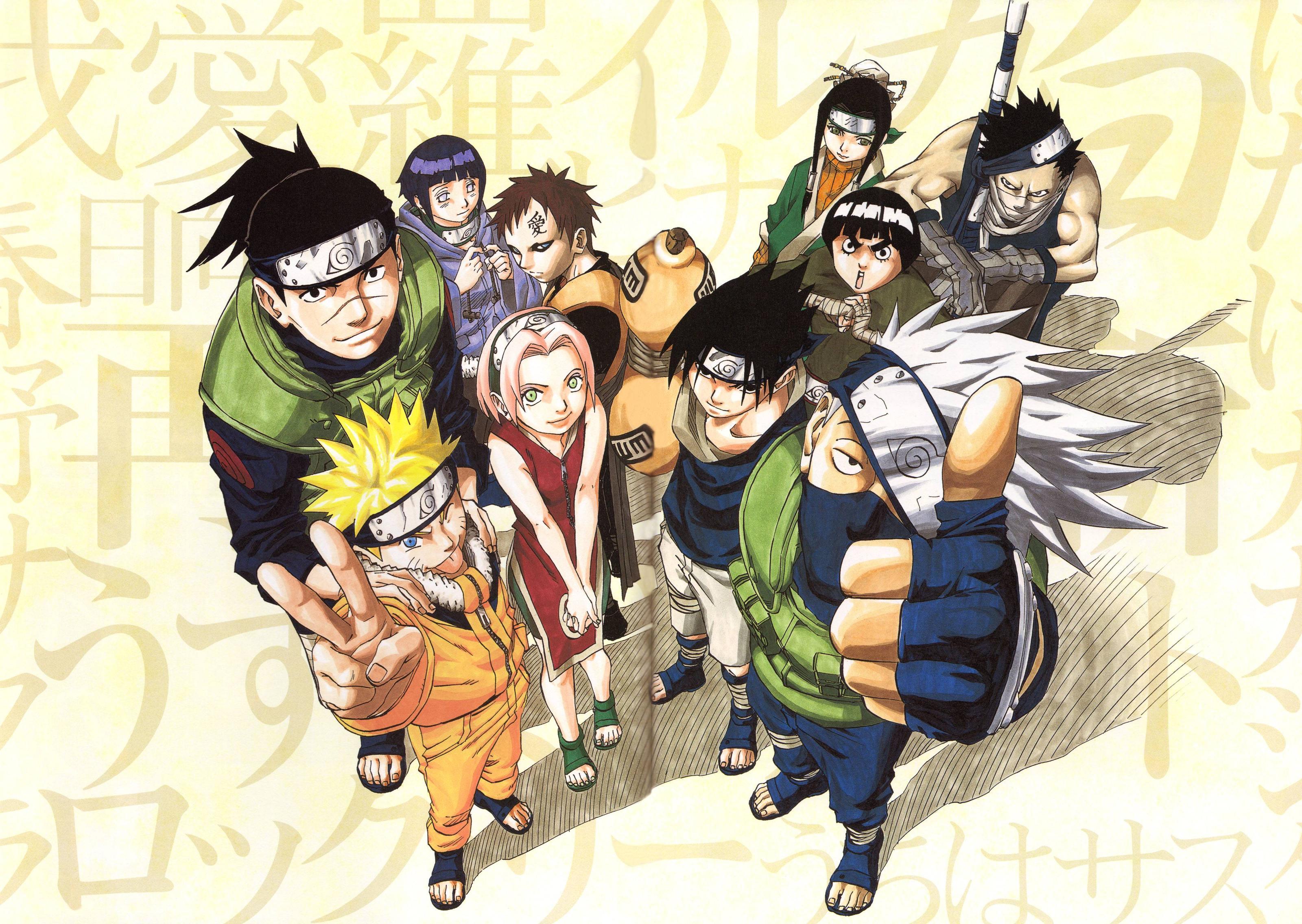 Cartoon Wallpaper: Naruto Wallpaper Team 7 Wallpaper High