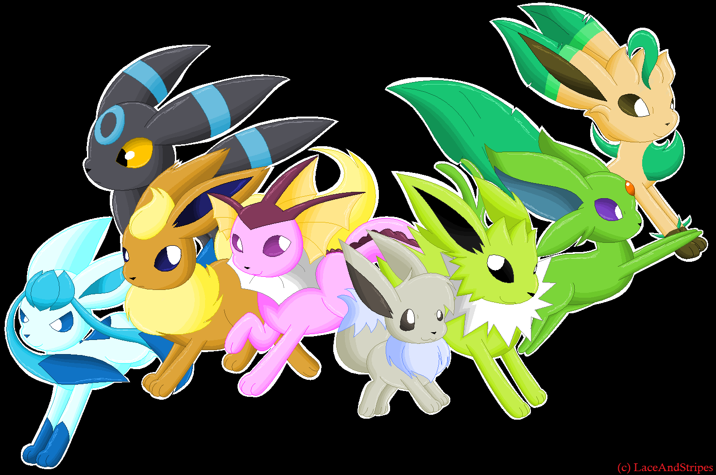 Team Eevee, Move out! :SHINY