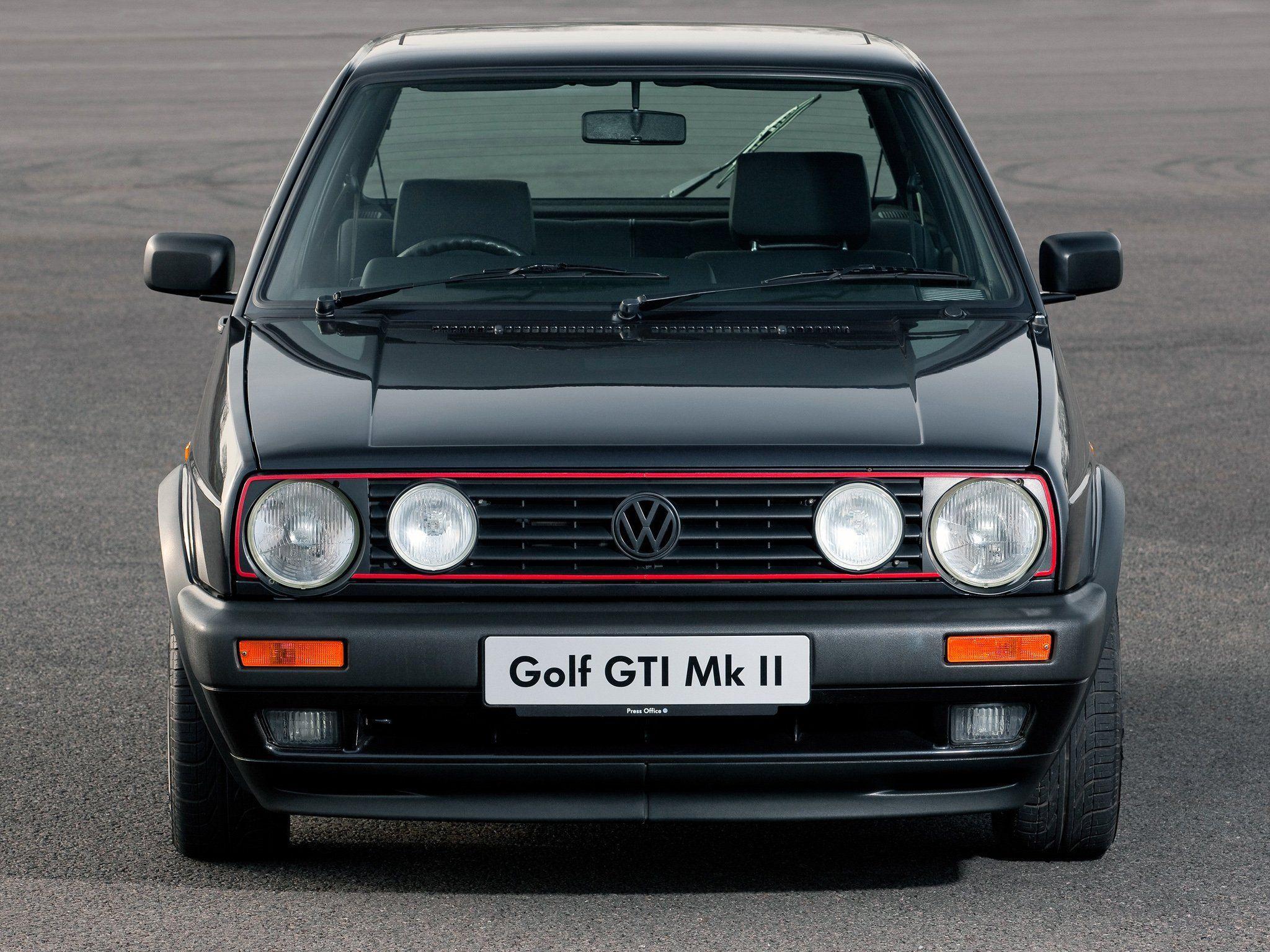 Volkswagen Golf GTI Mk2 3 Door UK Spec Cars Wallpaperx1536
