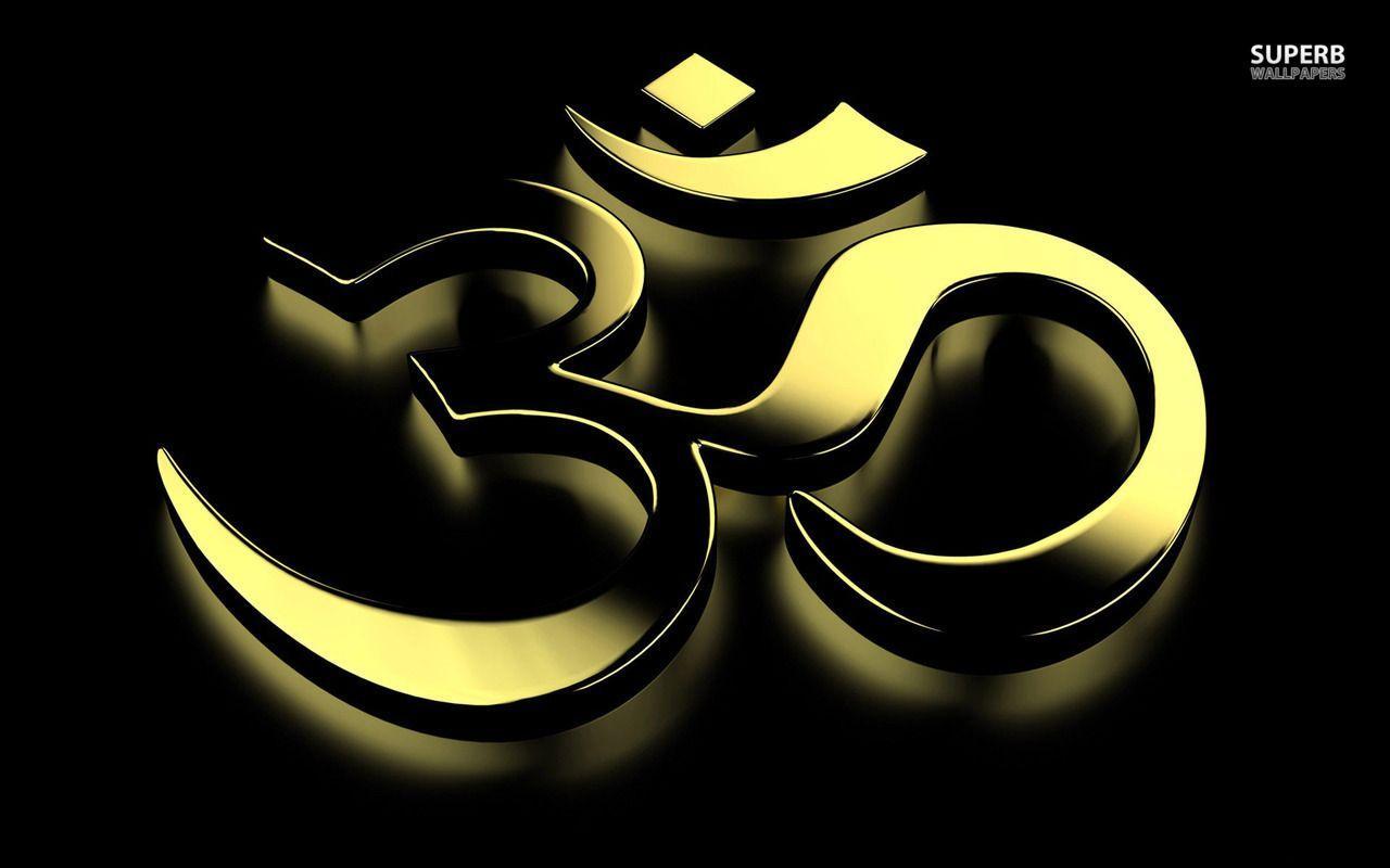 Wallpaper Of Om Symbol