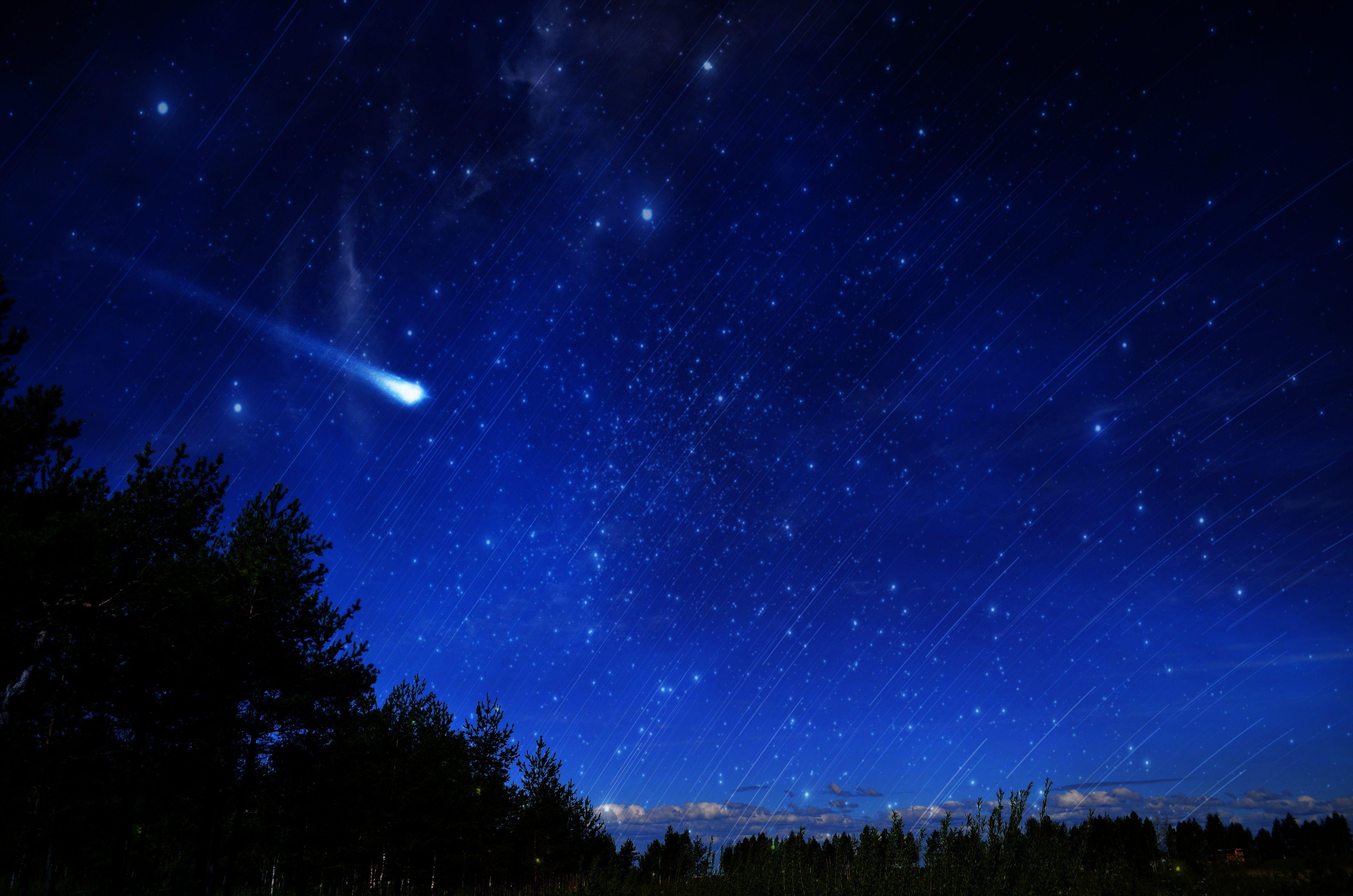 space, Stars, Comet Wallpaper HD / Desktop and Mobile Background
