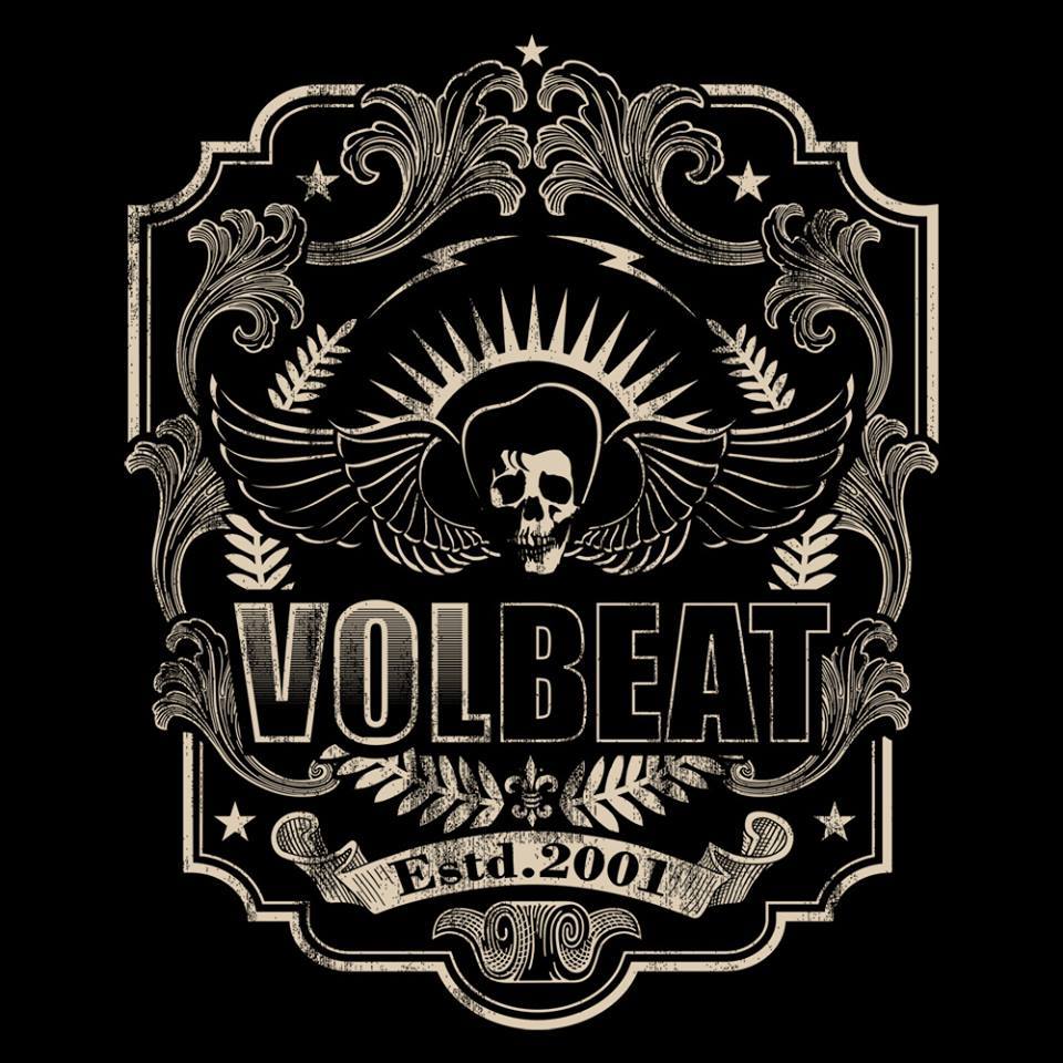 Volbeat logo. Volbeat and rock