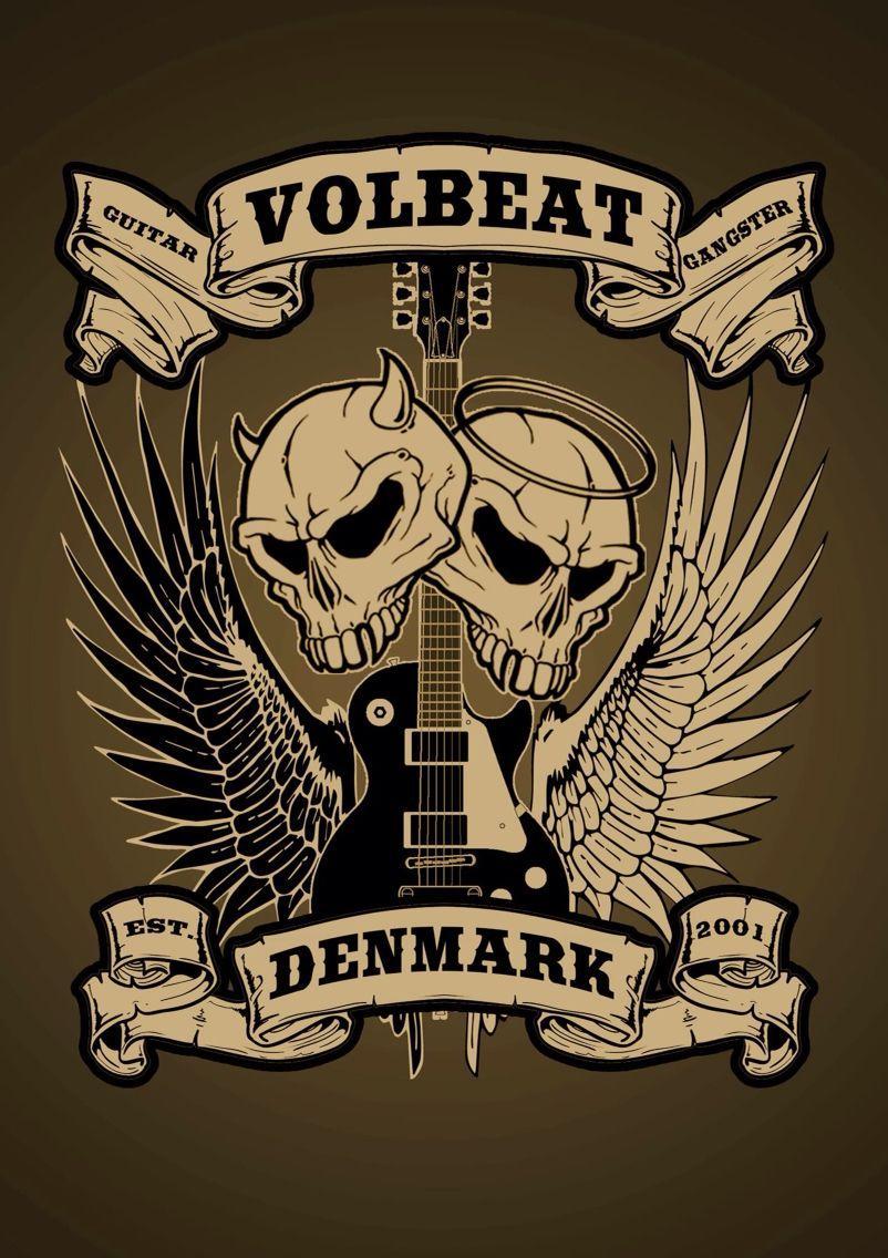 Denmark. Volbeat. Art, Denmark and Poster