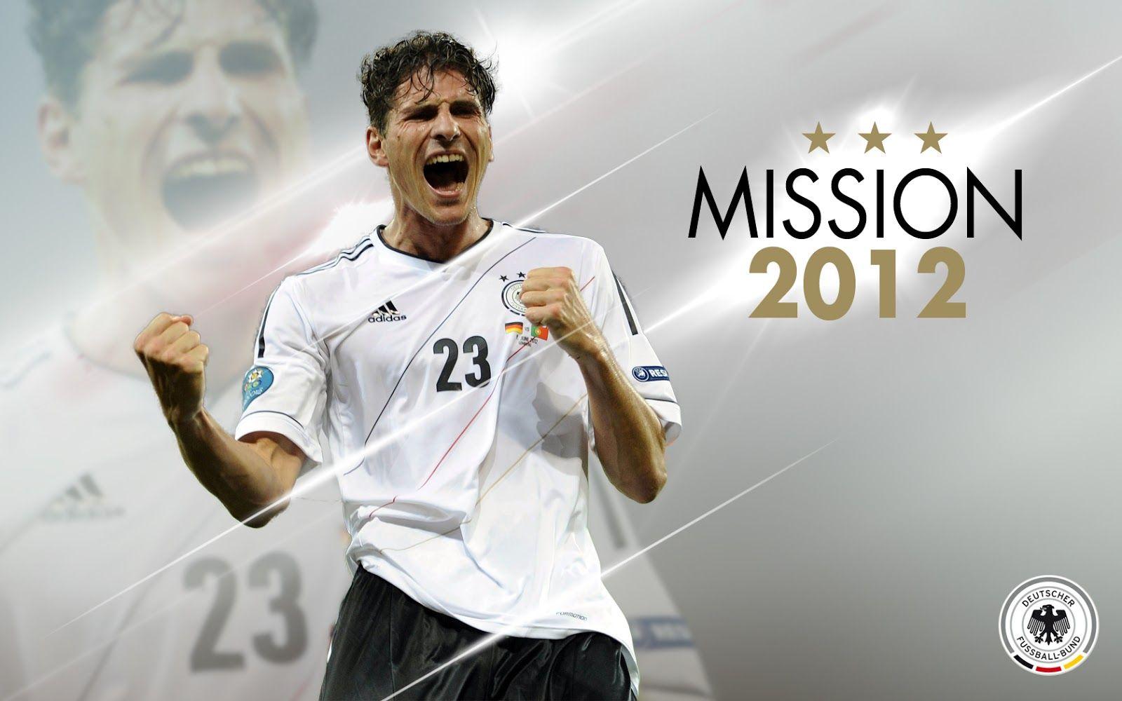 All Soccer Playerz HD Wallpaper: Mario Gomez New HD Wallpaper 2012