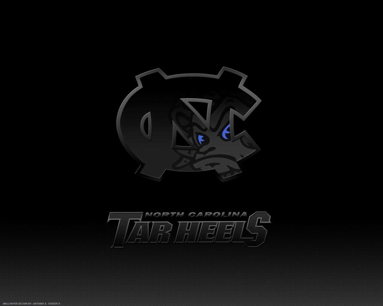 UNC Tar Heels Logo background wallpaper for desktop or web site