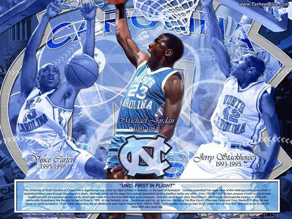North Carolina Tar Heels Basketball. Download Wallpaper Tar