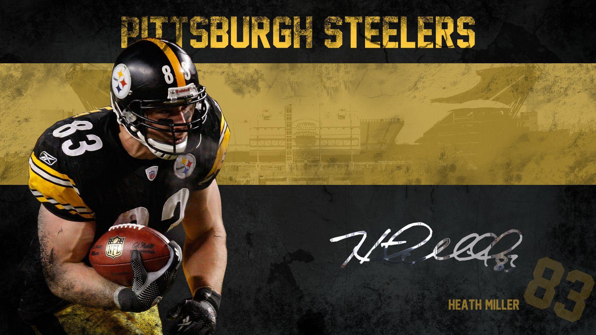 Pittsburgh Steelers image Heath Miller Wallpaper HD wallpaper