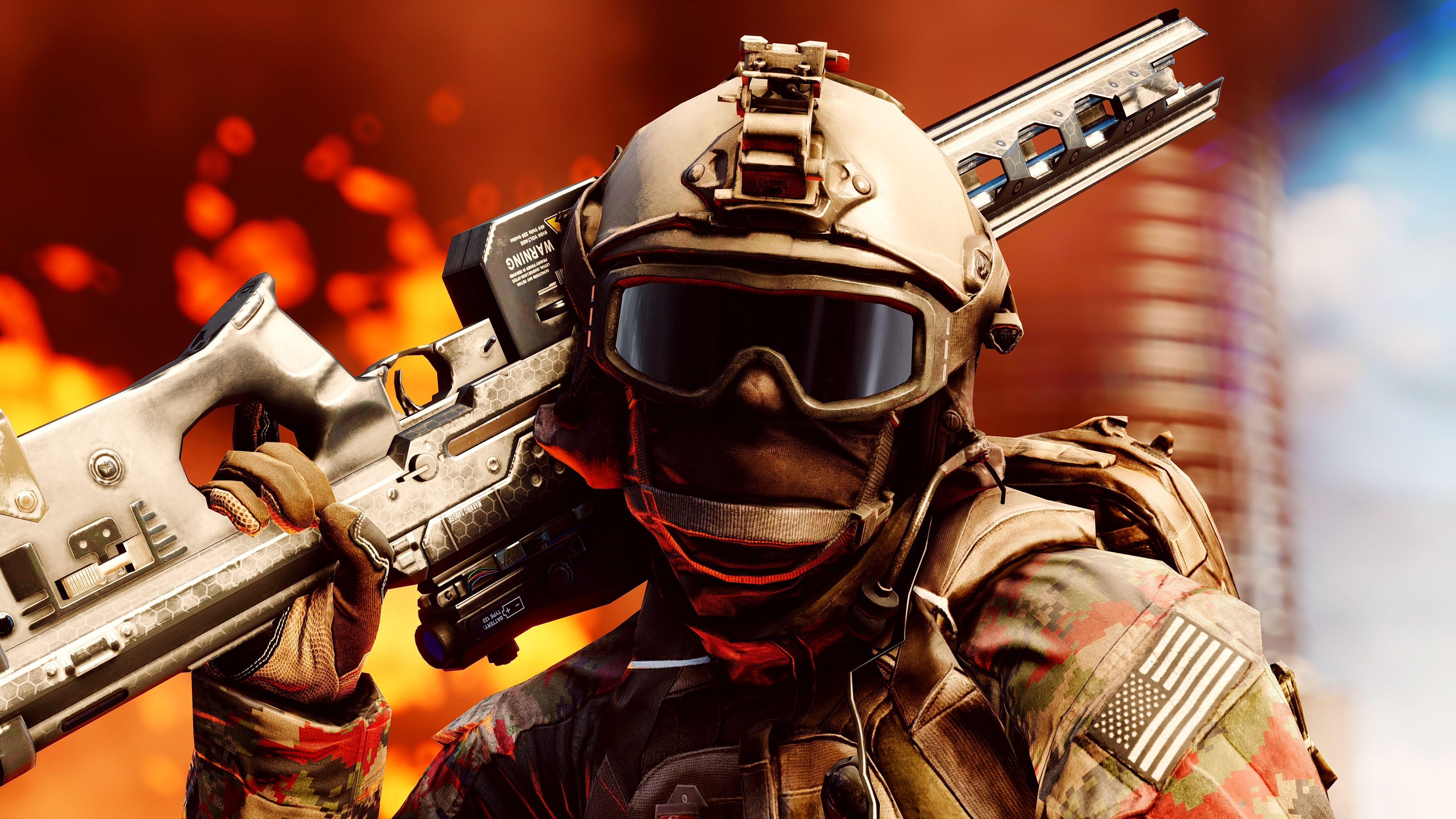 Wallpaper Battlefield Soldier, 4K, 5K, Games