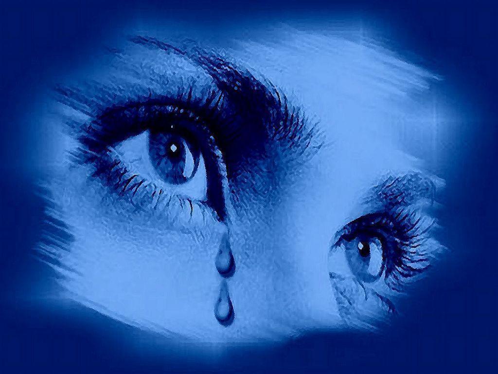 Sad Tear Wallpaper HD