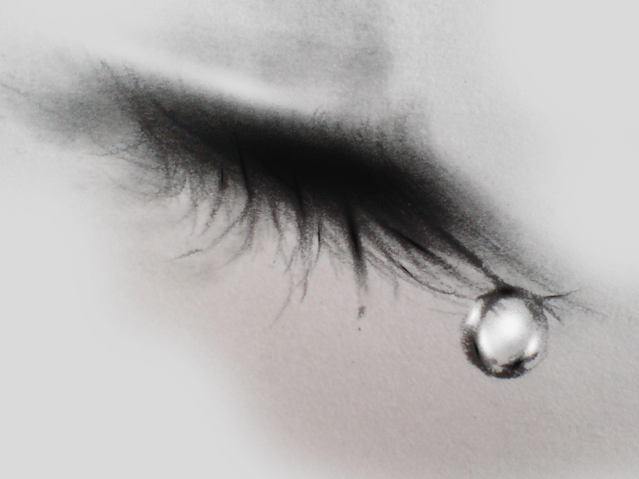 Sad Tear Wallpaper HD