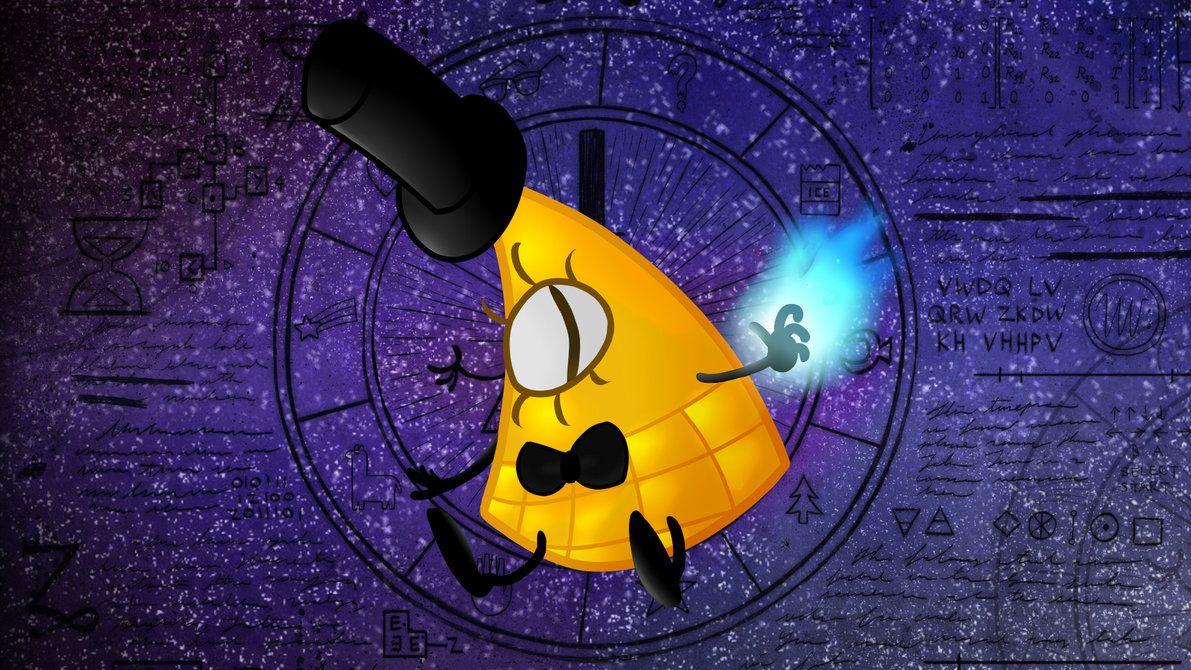 Bill Cipher Wallpaper With Meh Chaan
