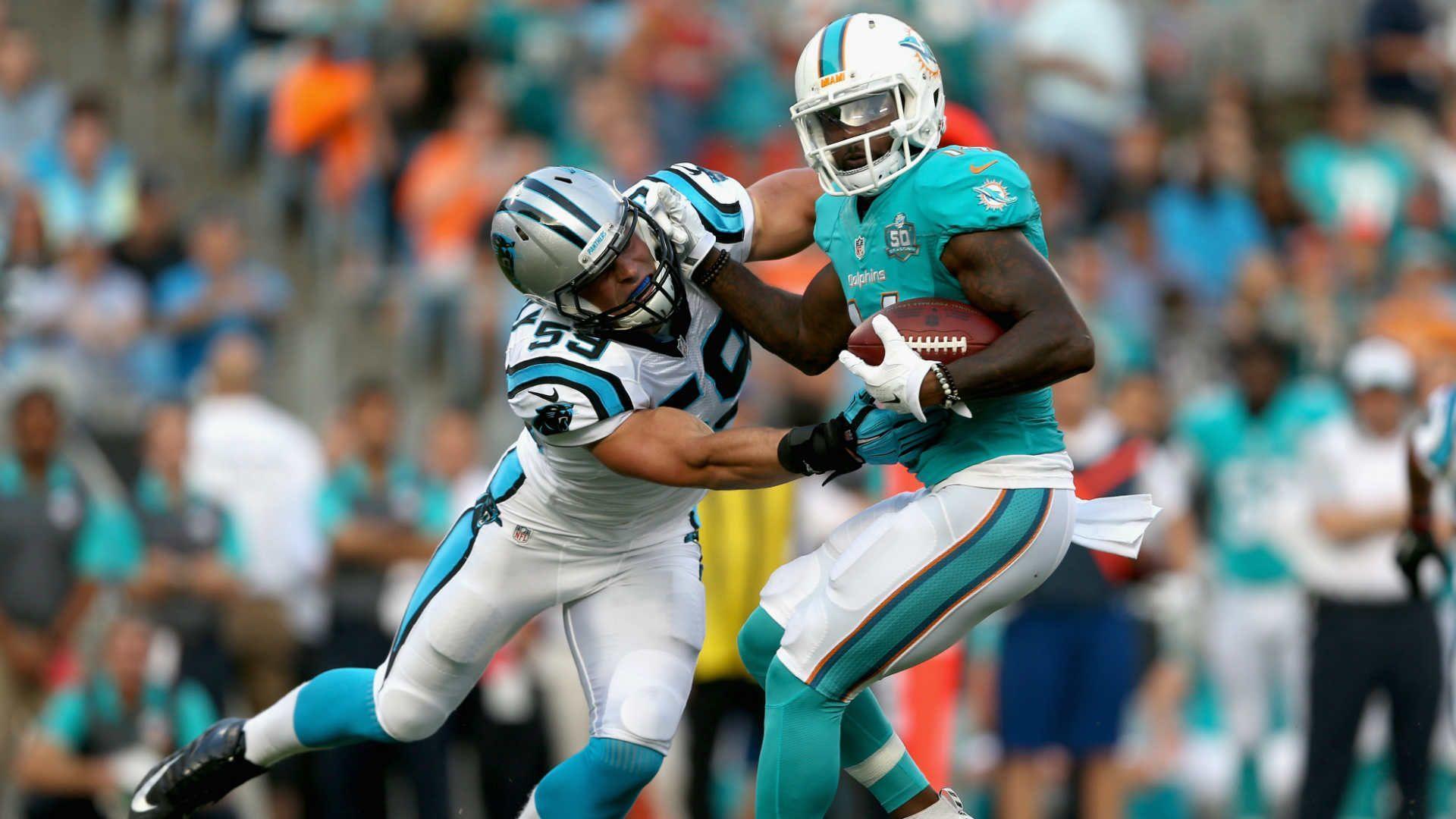 Dolphins' Jarvis Landry, LaMike James reportedly fought at team