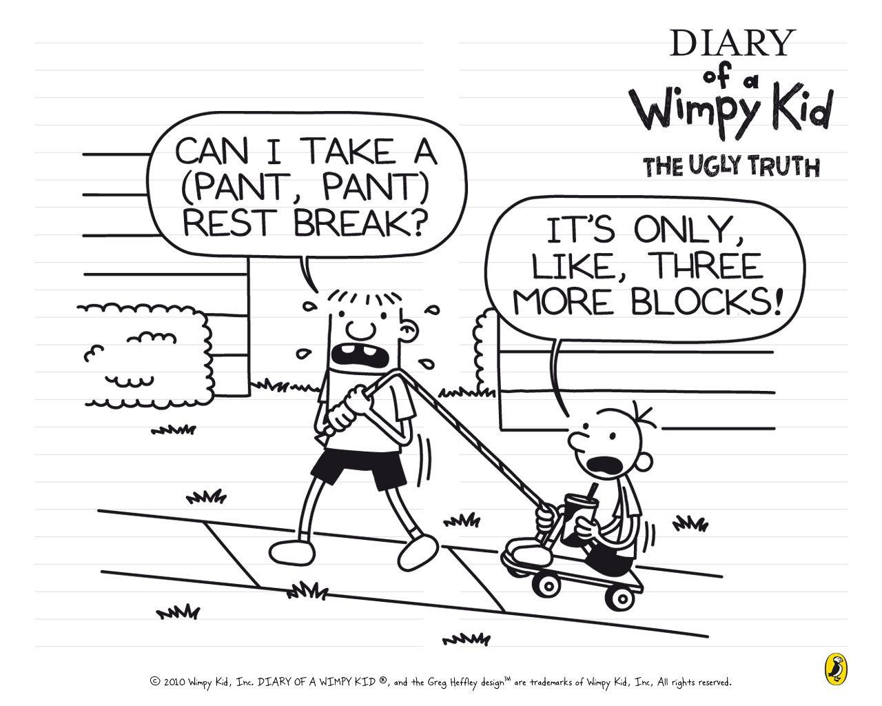 Awesome! Free 'The Ugly Truth' Wallpaper. Wimpy Kid Club