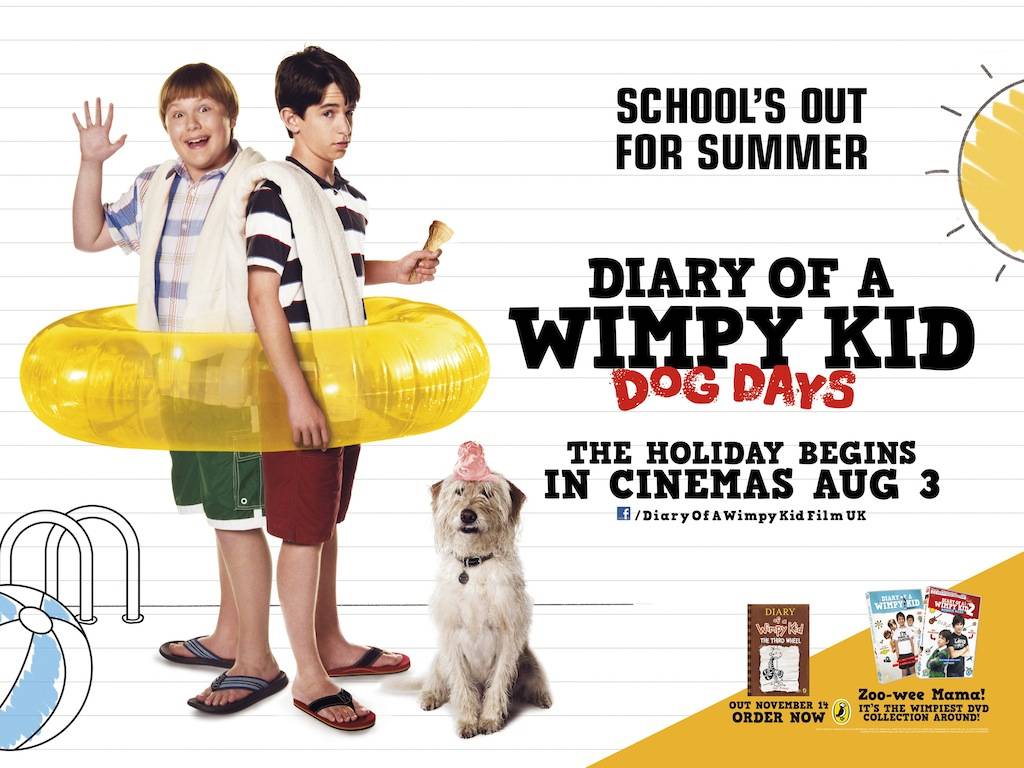 Diary of a Wimpy Kid: Dog Days Movie Wallpaper
