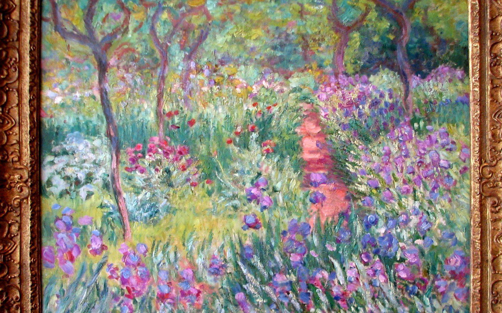 Wallpaper Claude Monet The Artist S Garden At Giverny x
