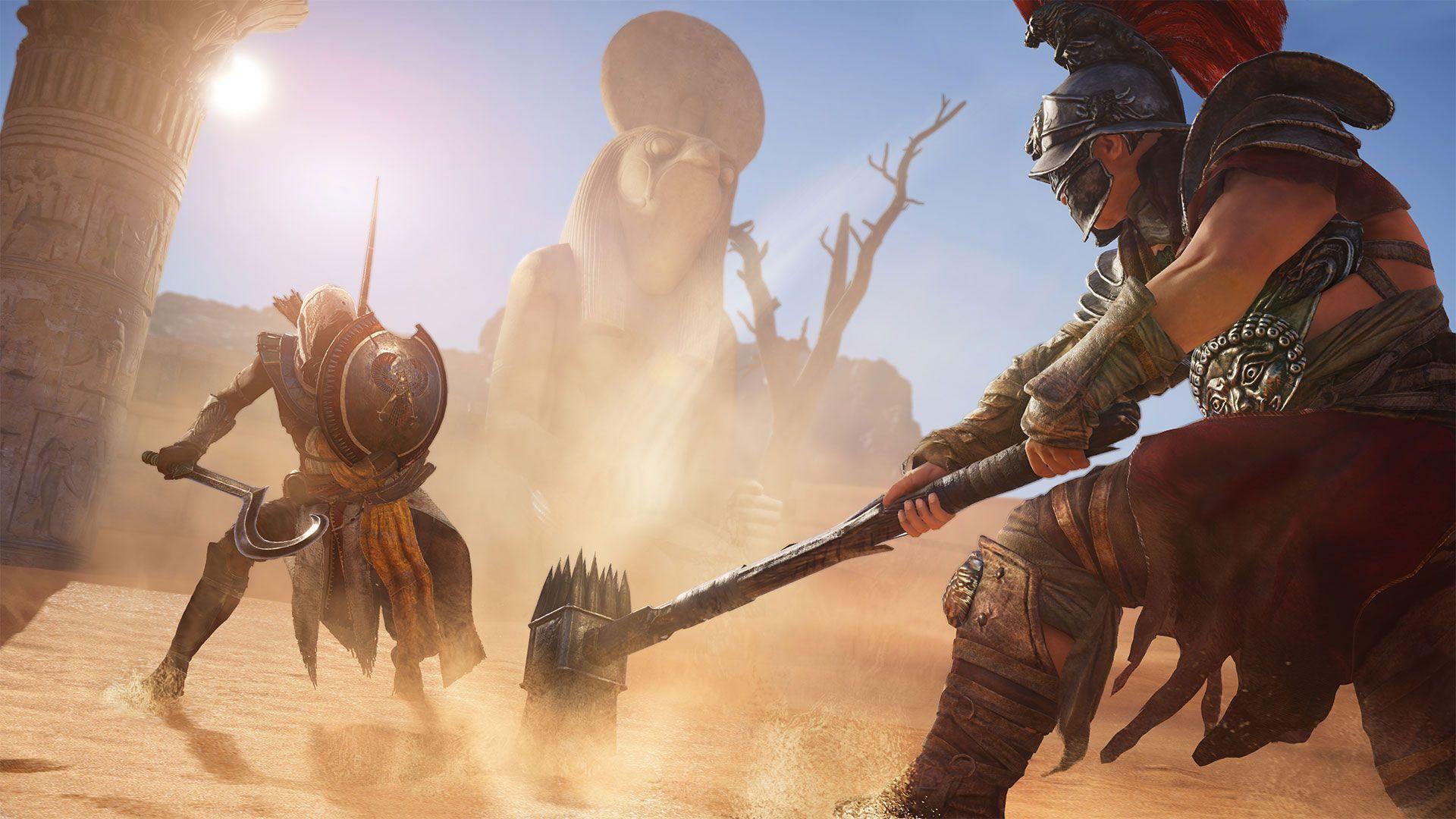 Assassin's Creed Origins on Xbox One, PS PC. Ubisoft (US)