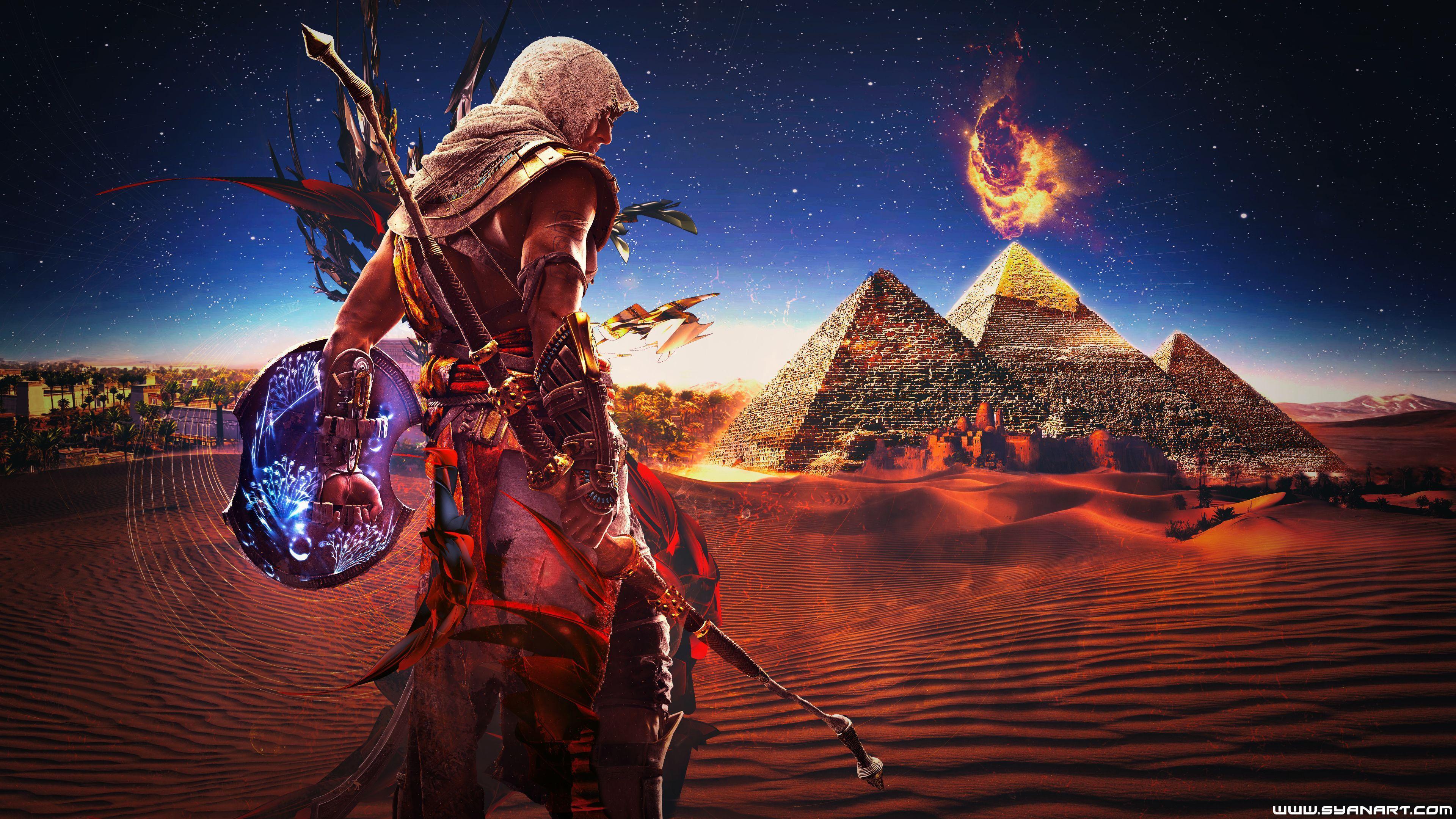 Top Assassin S Creed Origins Hd Wallpaper Thejungledrummer