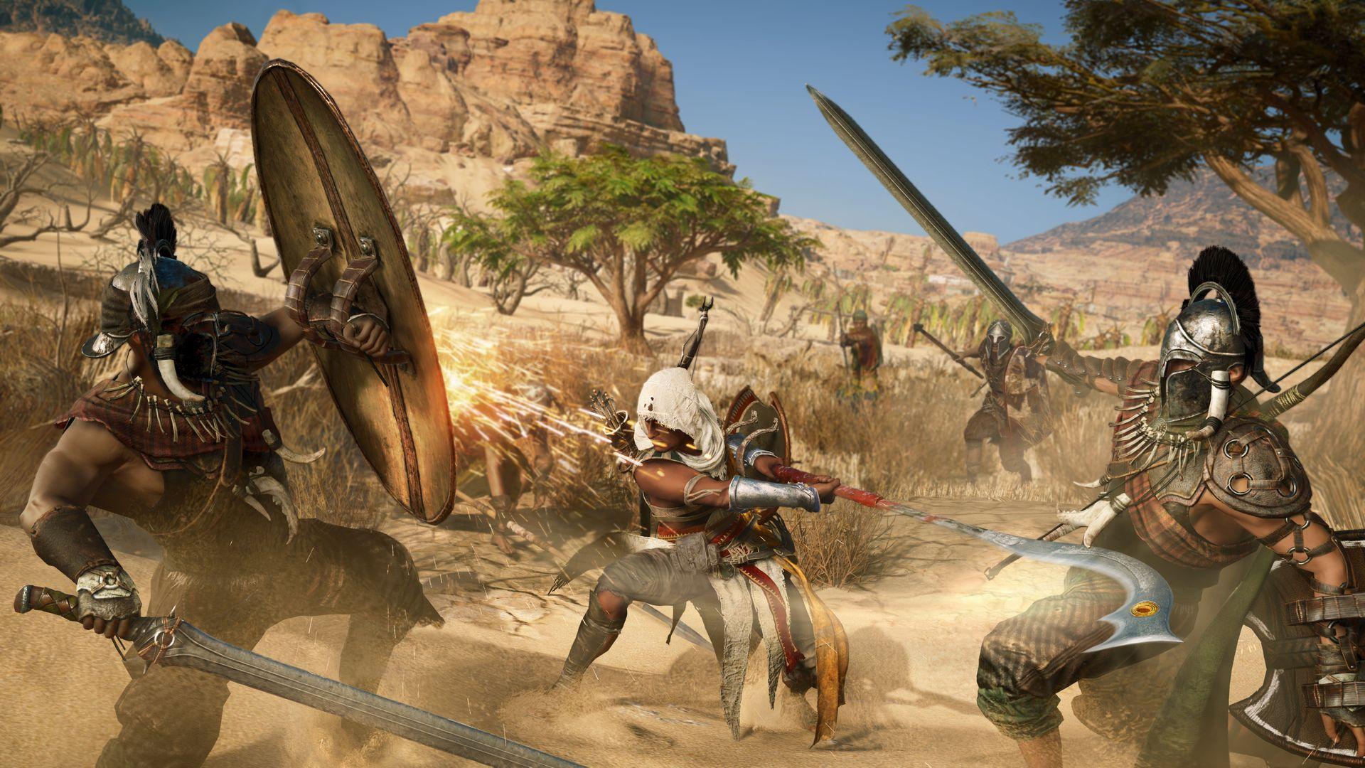 Dive into Egypt with our first play of Assassin's Creed Origins